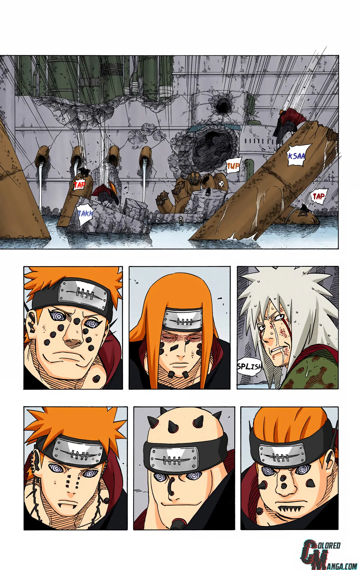 Naruto Colored Manga Online, chapter 381, page 13