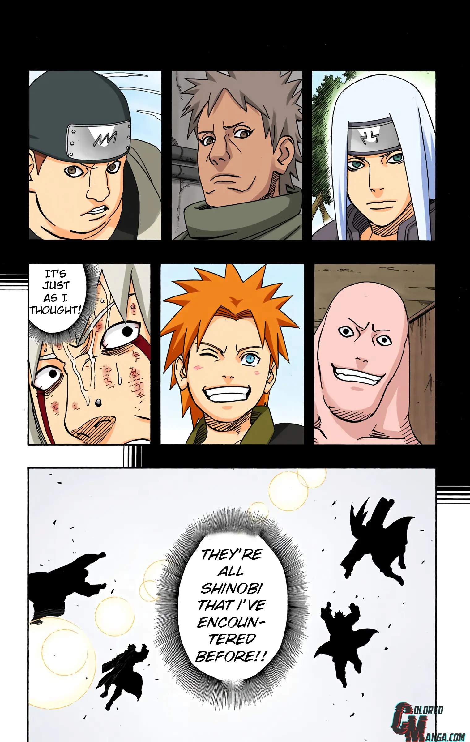 Naruto Colored Manga Online, chapter 381, page 14