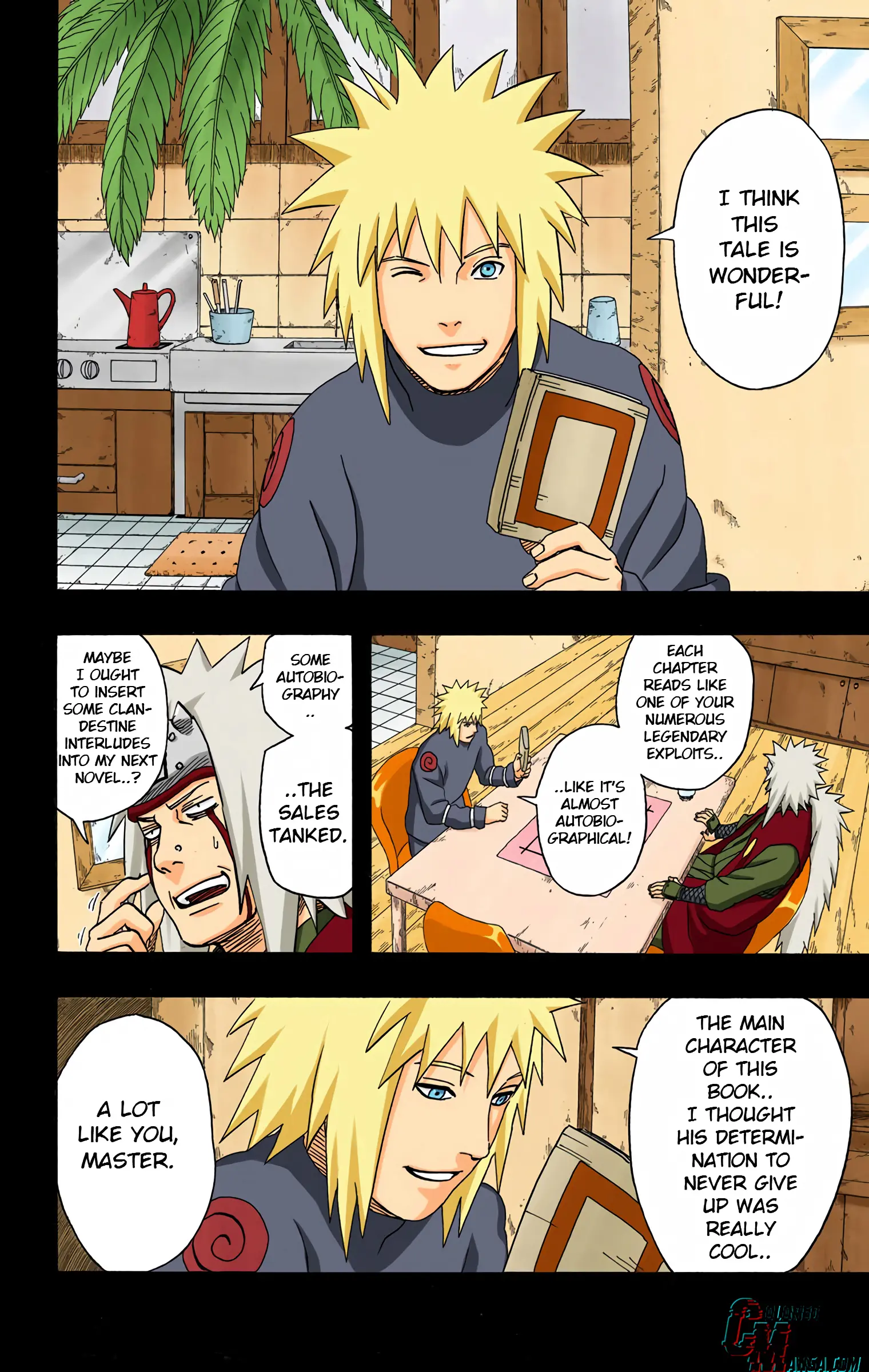 Naruto Colored Manga Online, chapter 382, page 8