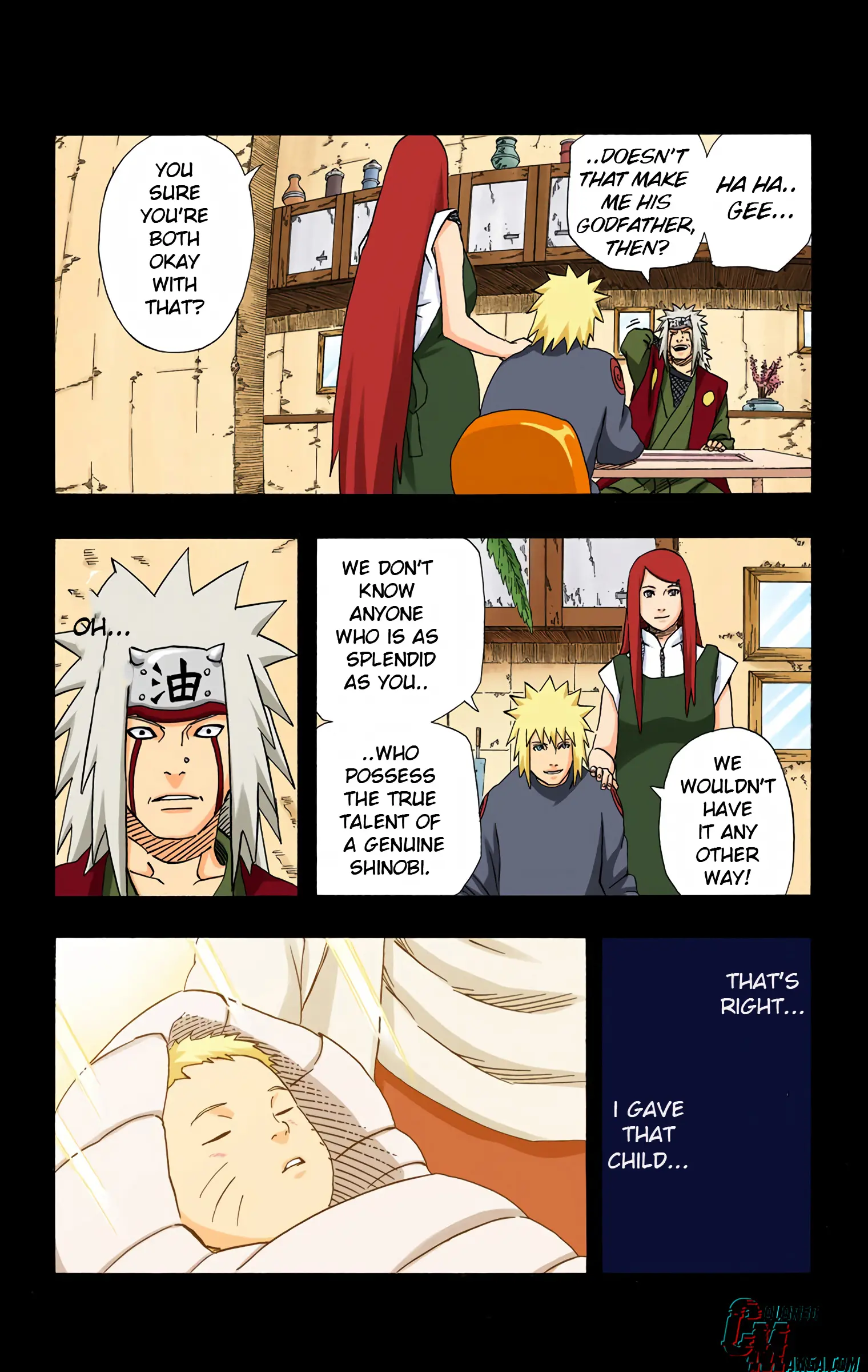 Naruto Colored Manga Online, chapter 382, page 11