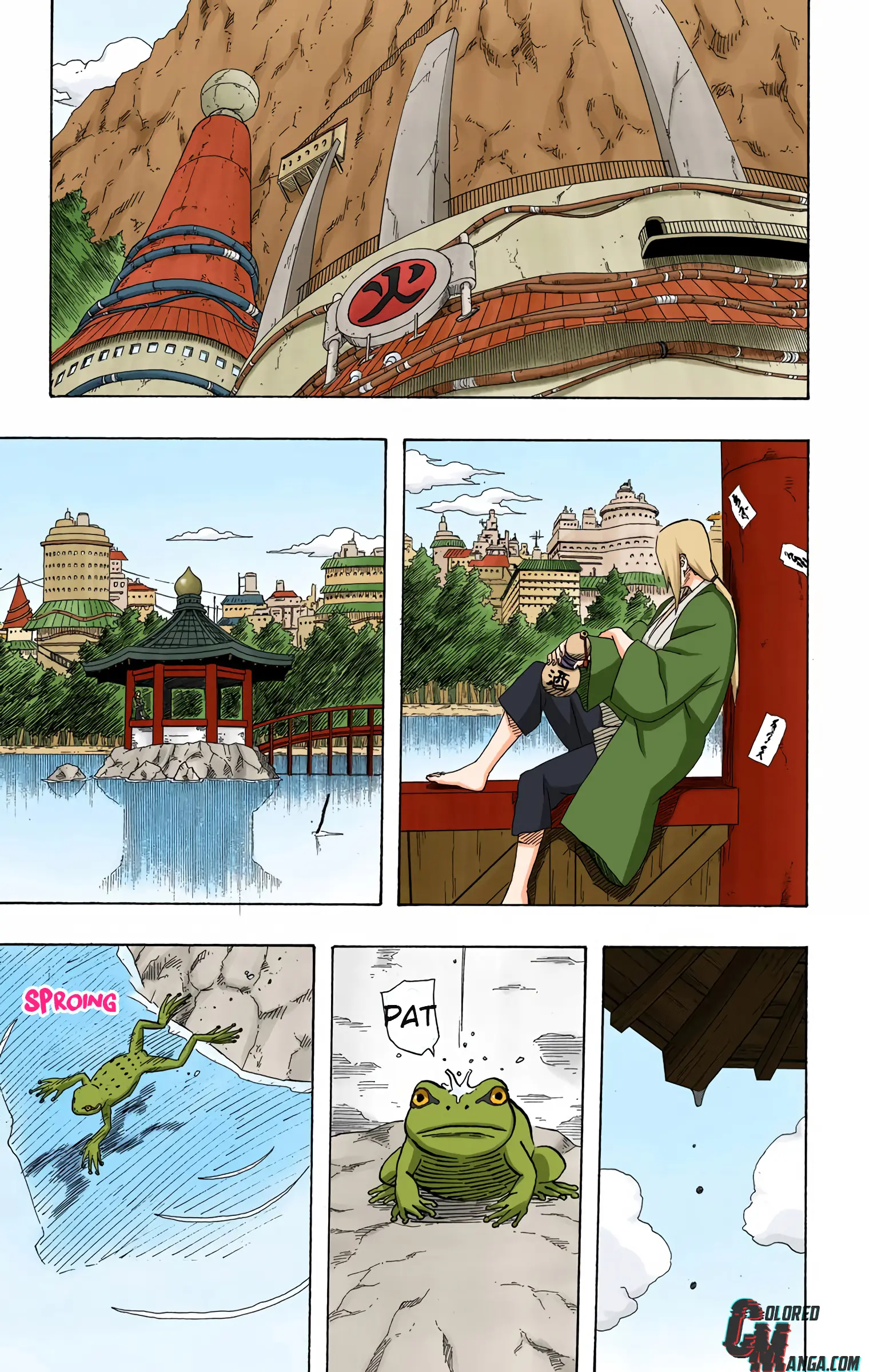 Naruto Colored Manga Online, chapter 383, page 9