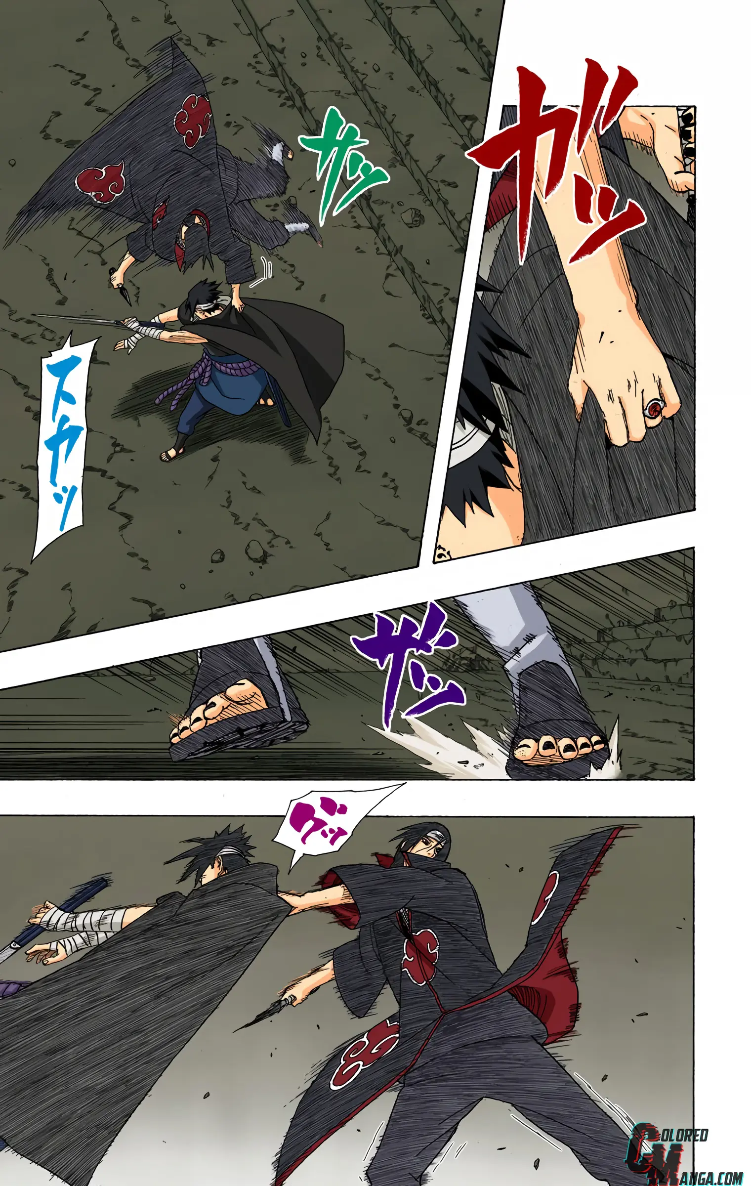 Naruto Colored Manga Online, chapter 384, page 7