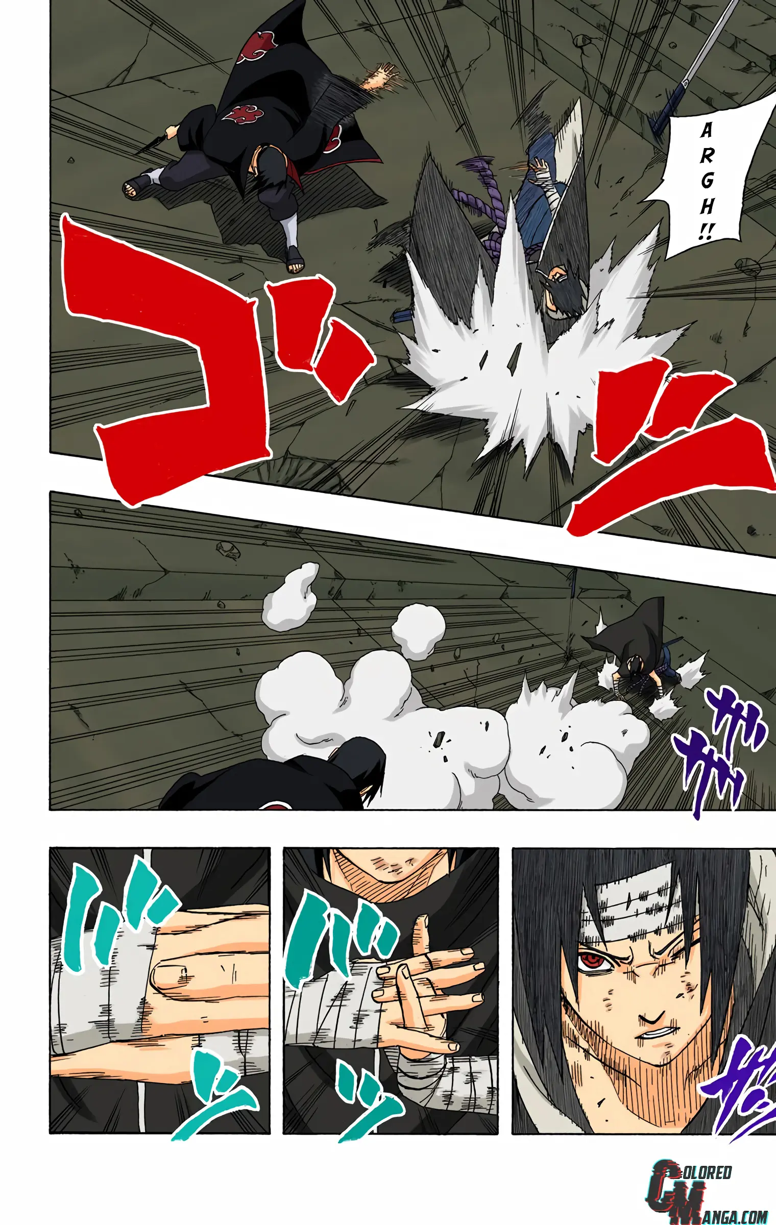 Naruto Colored Manga Online, chapter 384, page 8