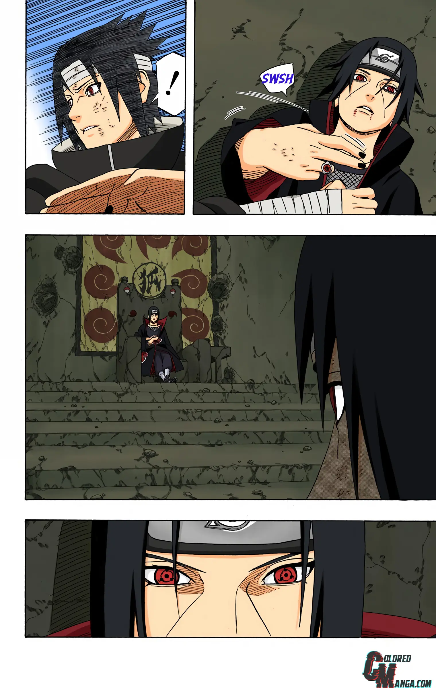 Naruto Colored Manga Online, chapter 384, page 14