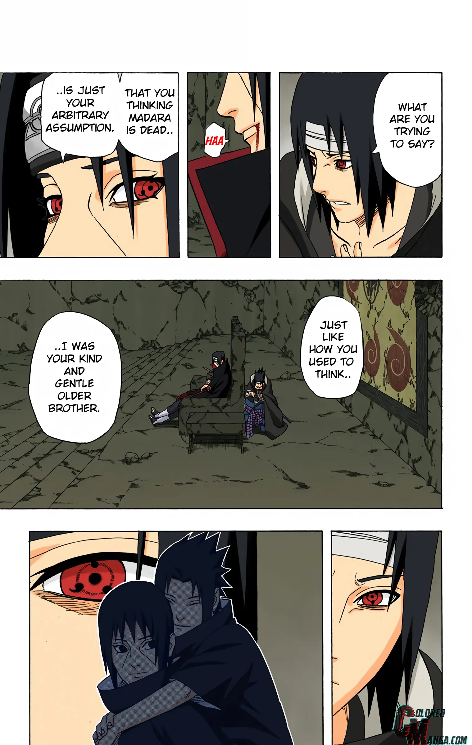 Naruto Colored Manga Online, chapter 385, page 7