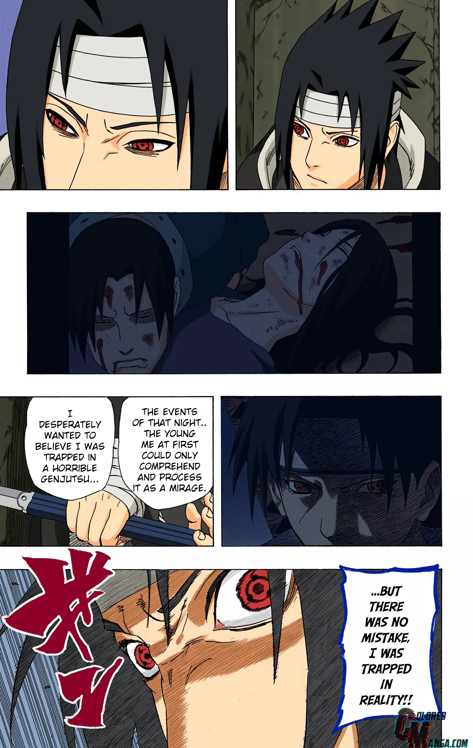 Naruto Colored Manga Online, chapter 385, page 9