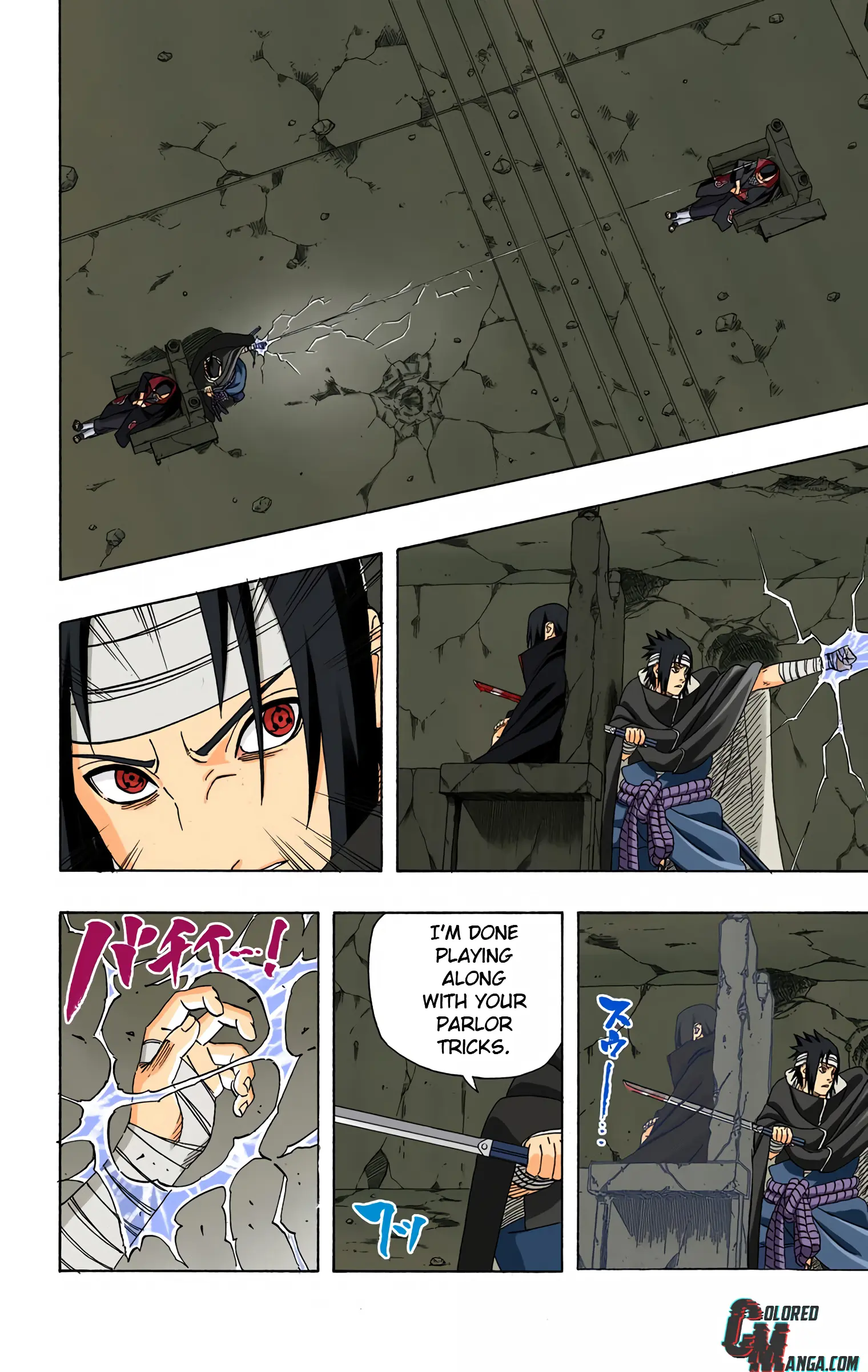 Naruto Colored Manga Online, chapter 385, page 12