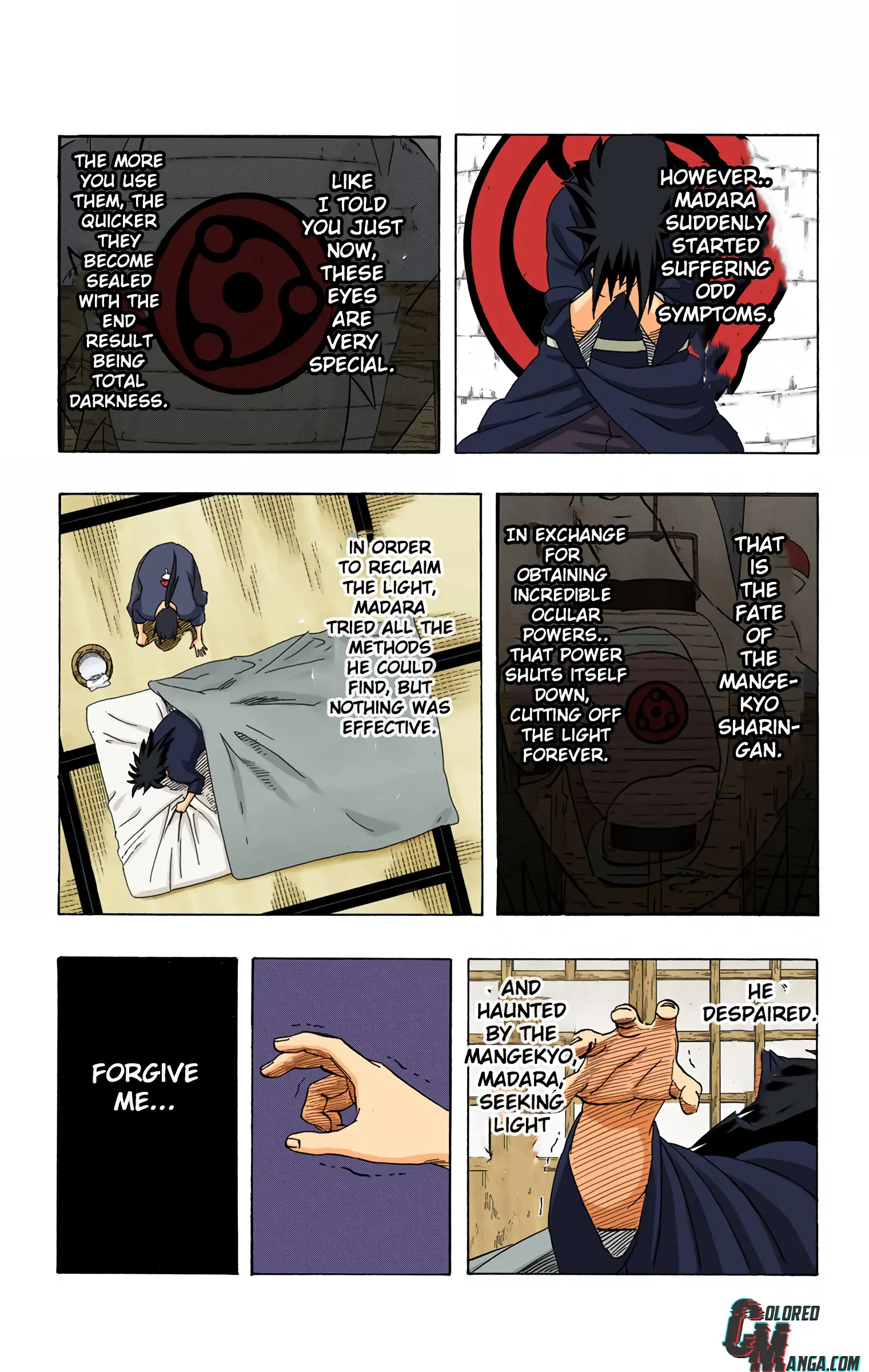 Naruto Colored Manga Online, chapter 386, page 7