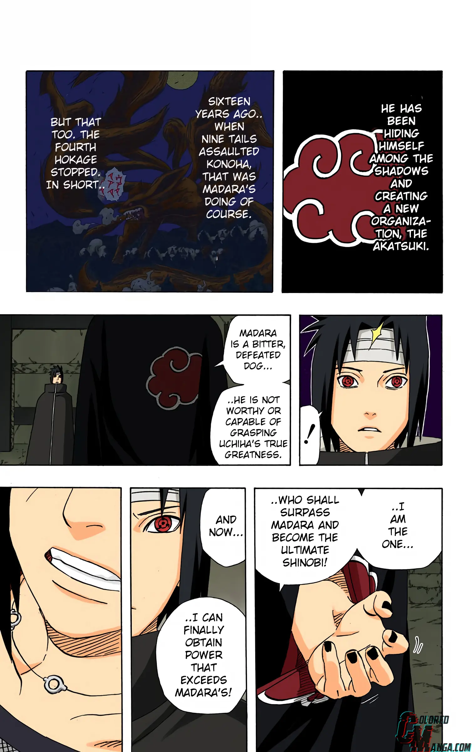 Naruto Colored Manga Online, chapter 386, page 11