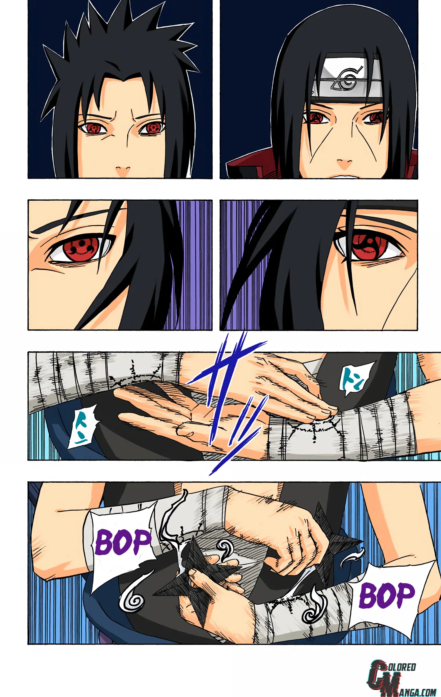 Naruto Colored Manga Online, chapter 387, page 4