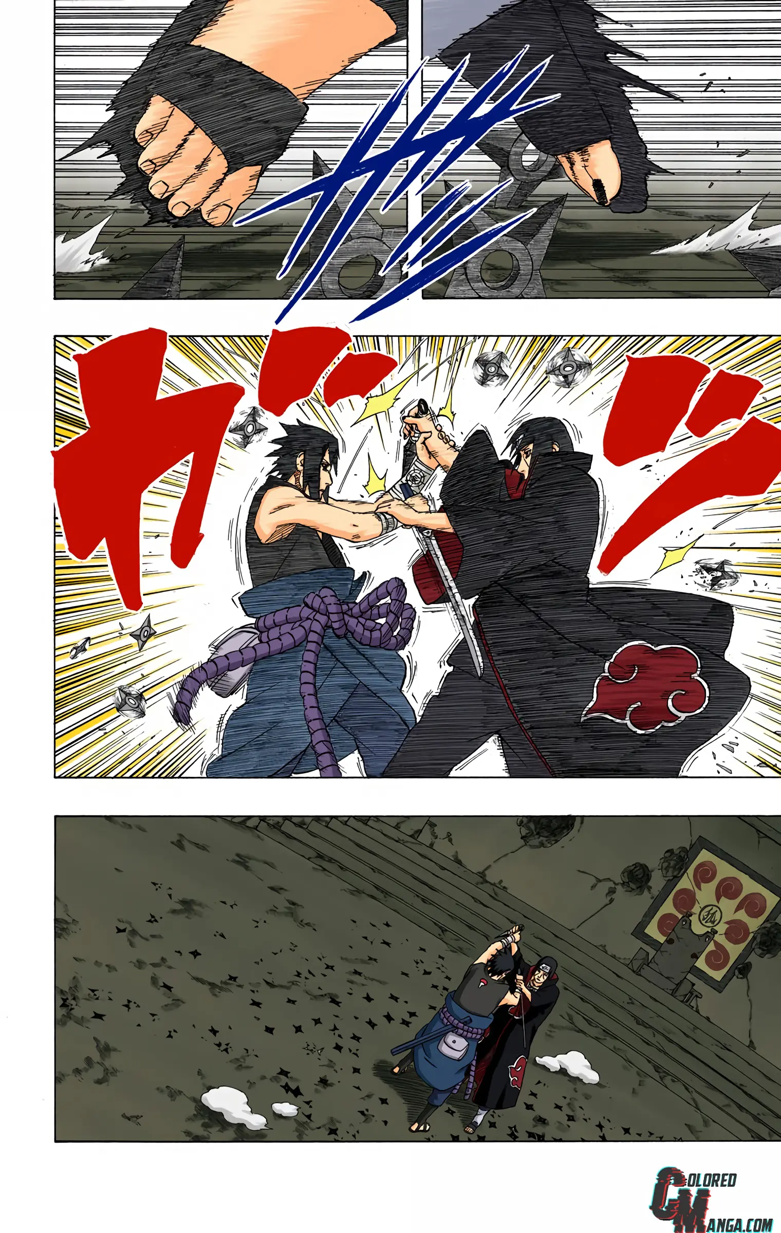 Naruto Colored Manga Online, chapter 387, page 7