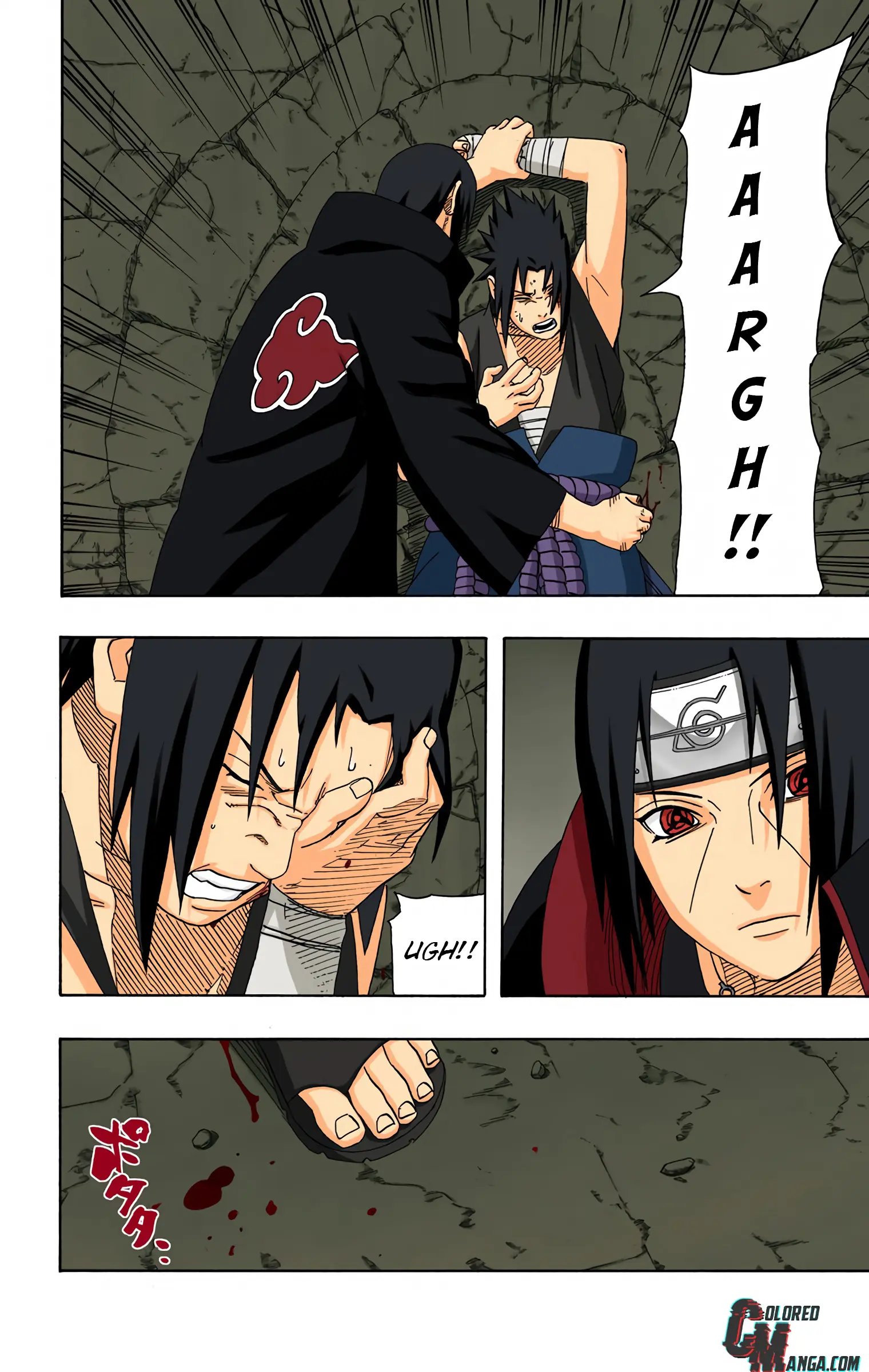 Naruto Colored Manga Online, chapter 388, page 2