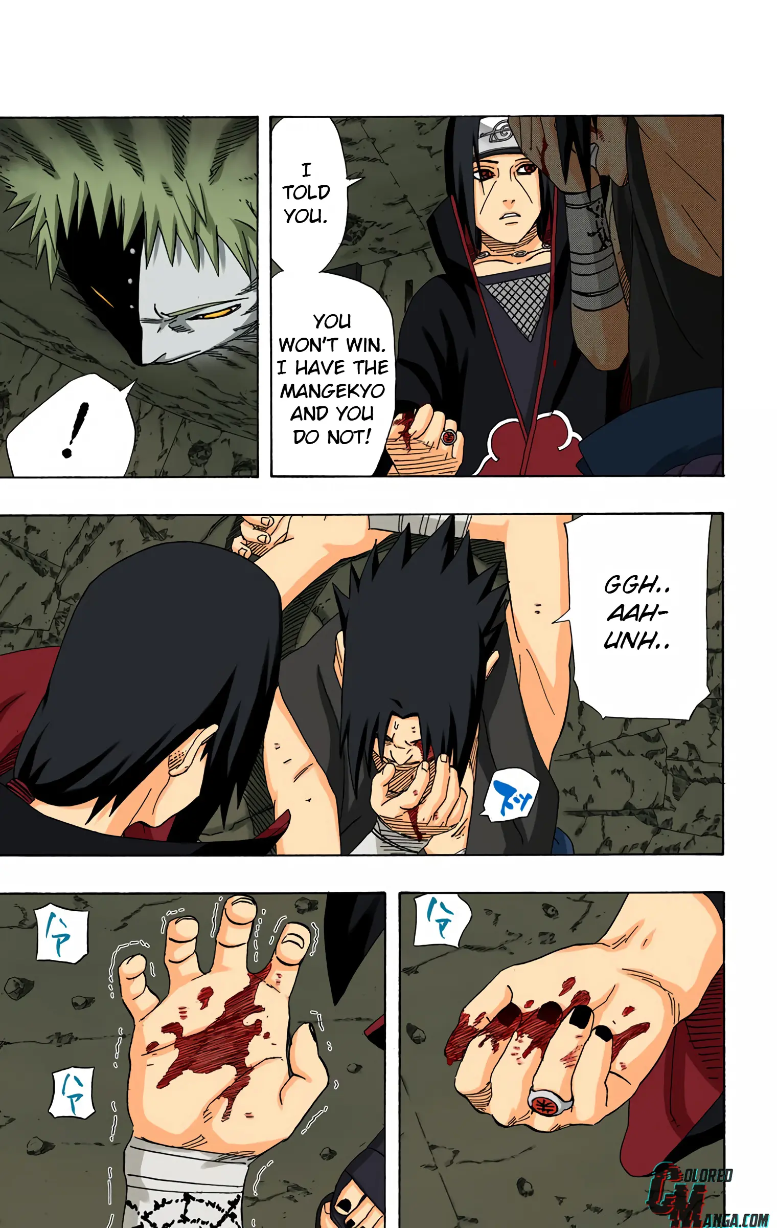 Naruto Colored Manga Online, chapter 388, page 3