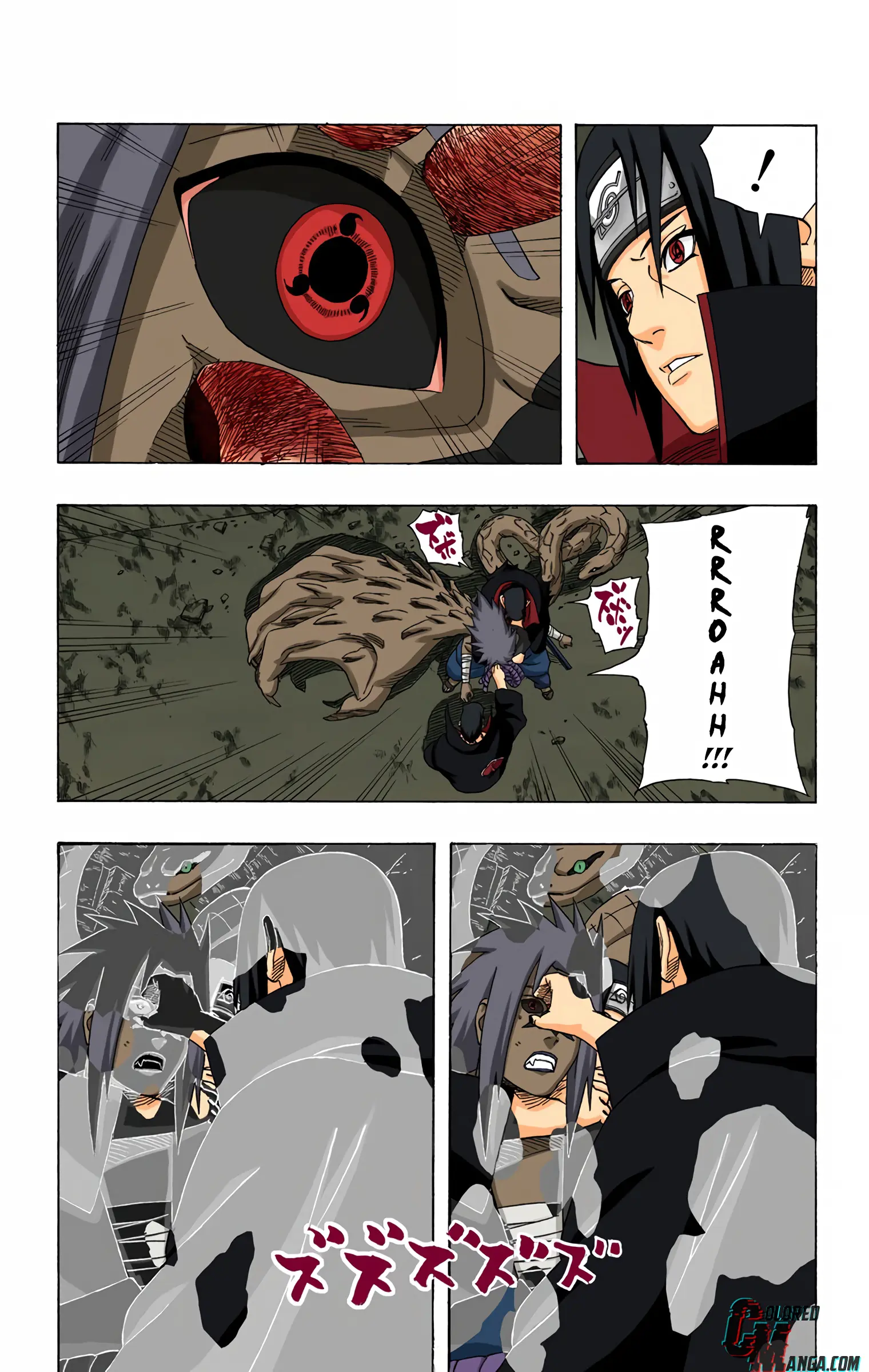 Naruto Colored Manga Online, chapter 388, page 9