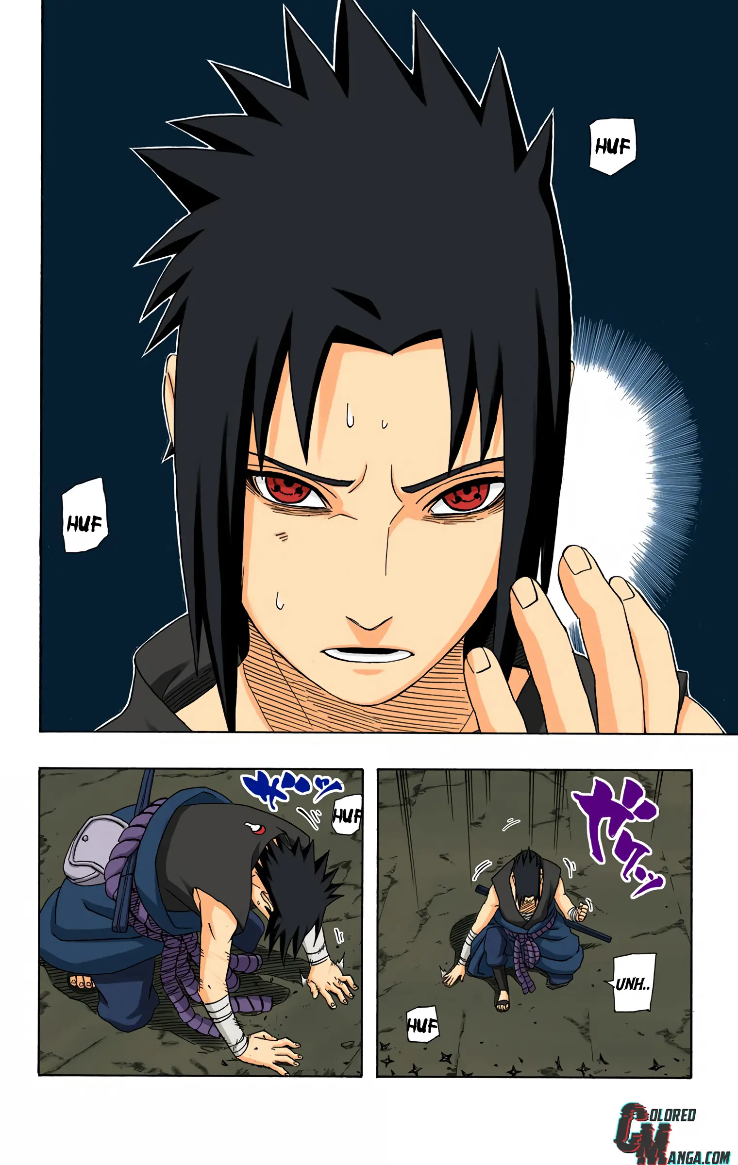 Naruto Colored Manga Online, chapter 388, page 12