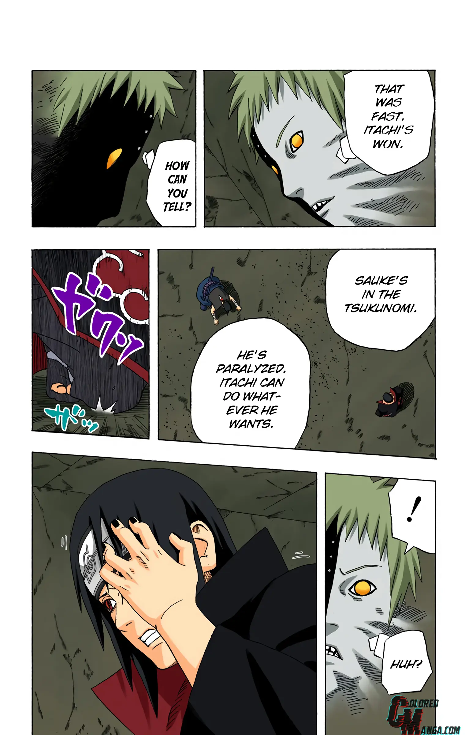 Naruto Colored Manga Online, chapter 388, page 13