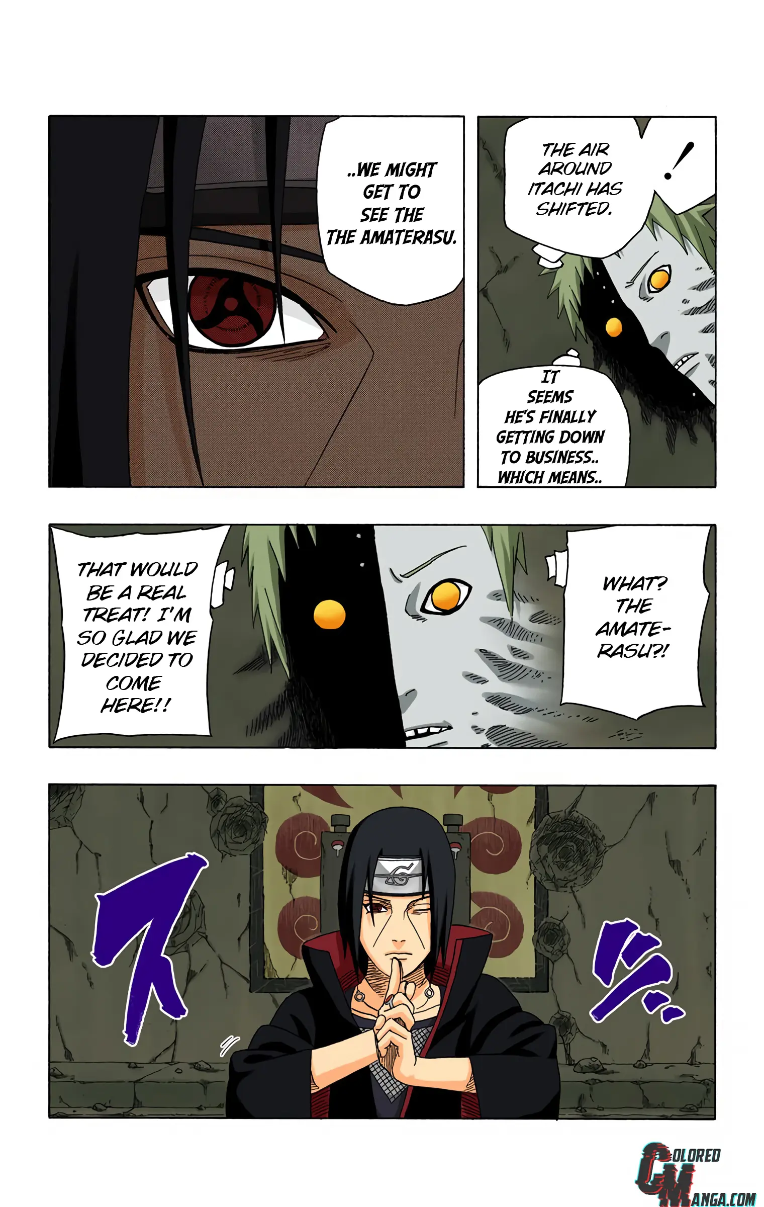 Naruto Colored Manga Online, chapter 388, page 17