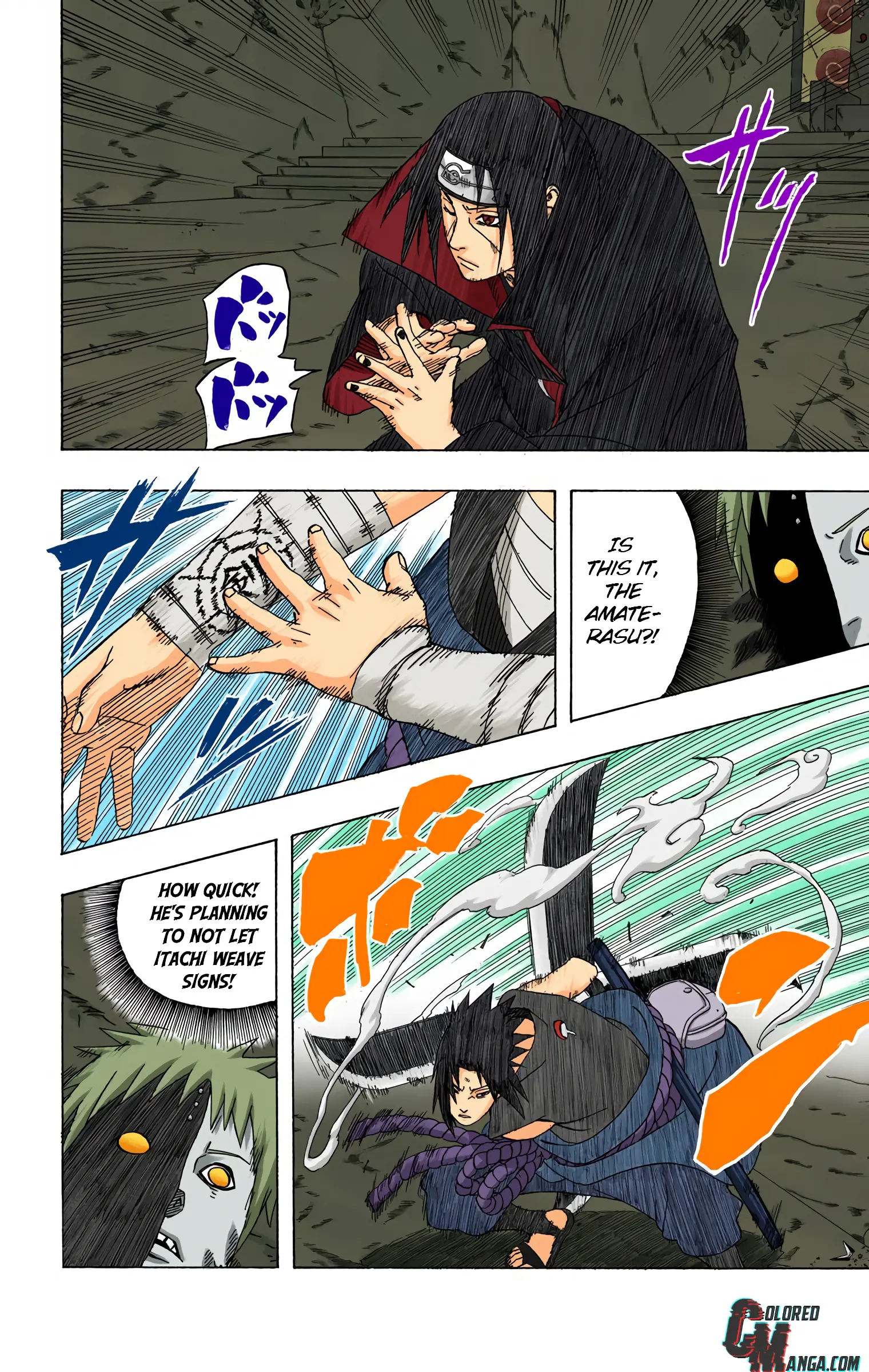 Naruto Colored Manga Online, chapter 389, page 2