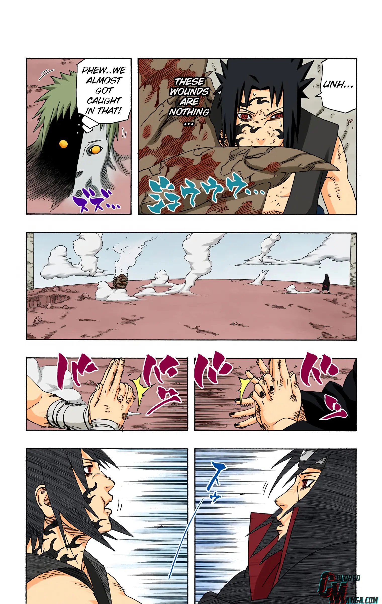 Naruto Colored Manga Online, chapter 389, page 13