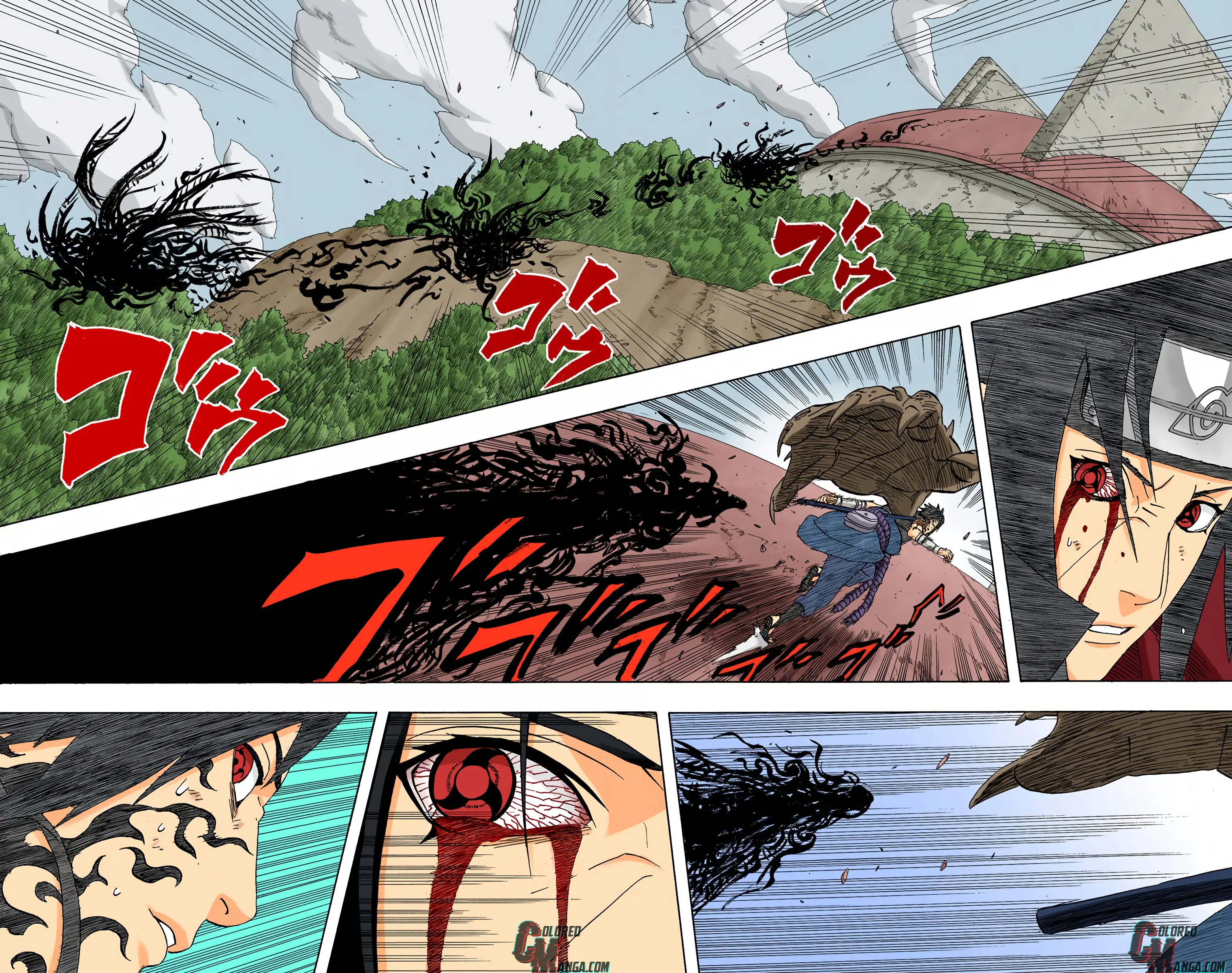 Naruto Colored Manga Online, chapter 390, page 10
