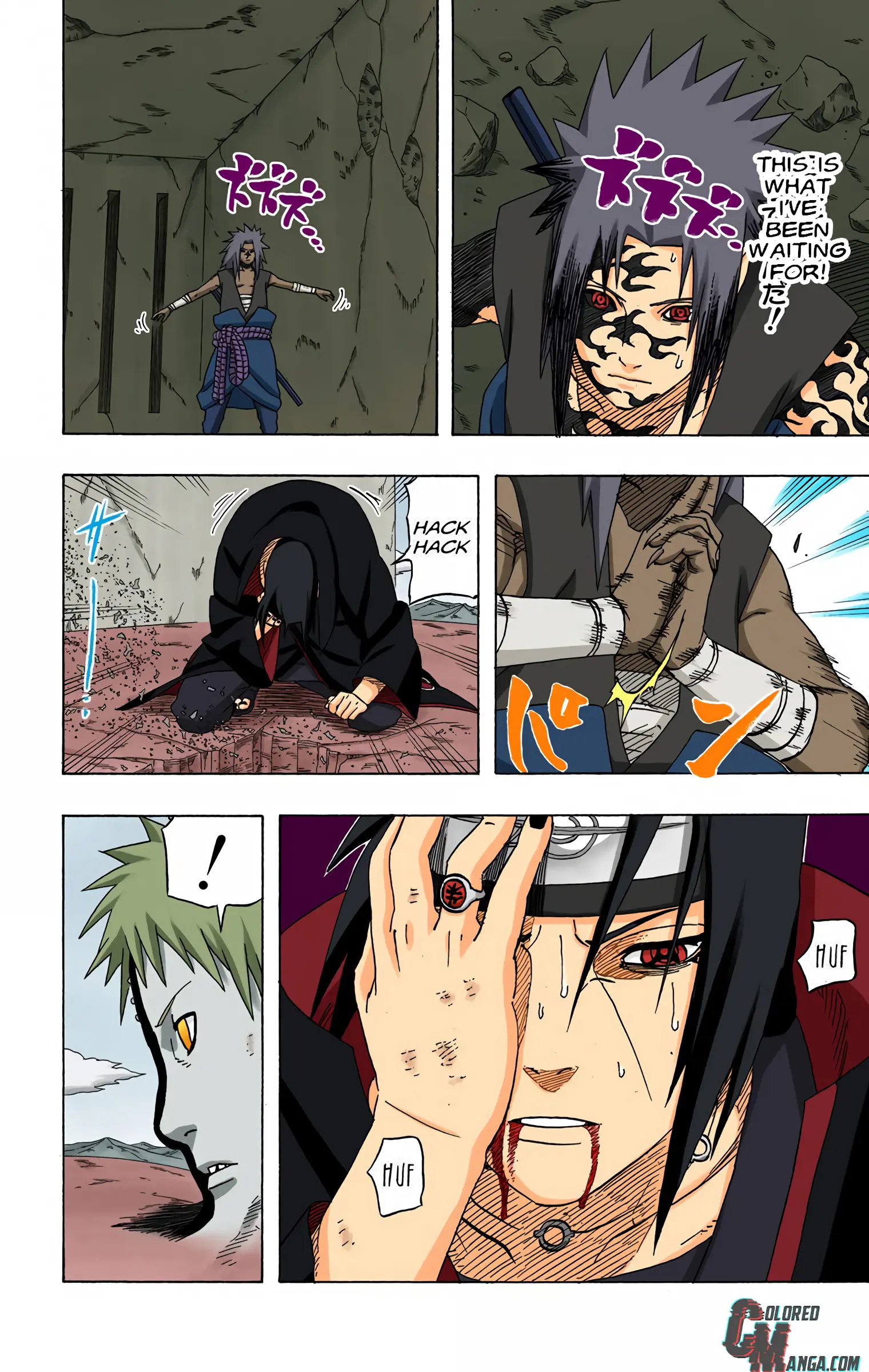 Naruto Colored Manga Online, chapter 390, page 15