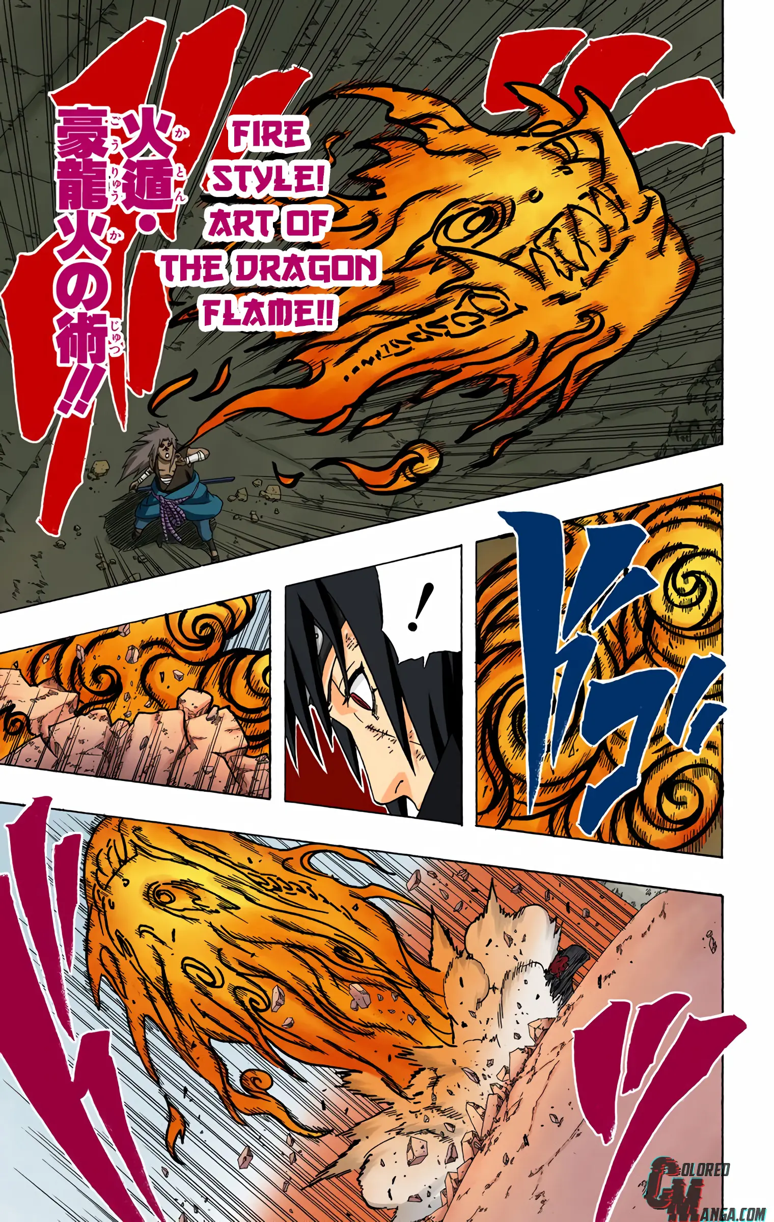 Naruto Colored Manga Online, chapter 390, page 16