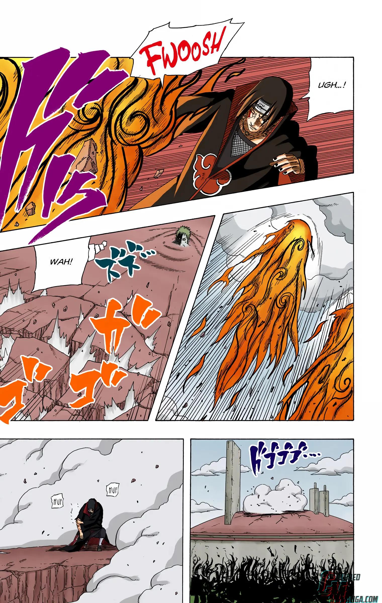 Naruto Colored Manga Online, chapter 390, page 18