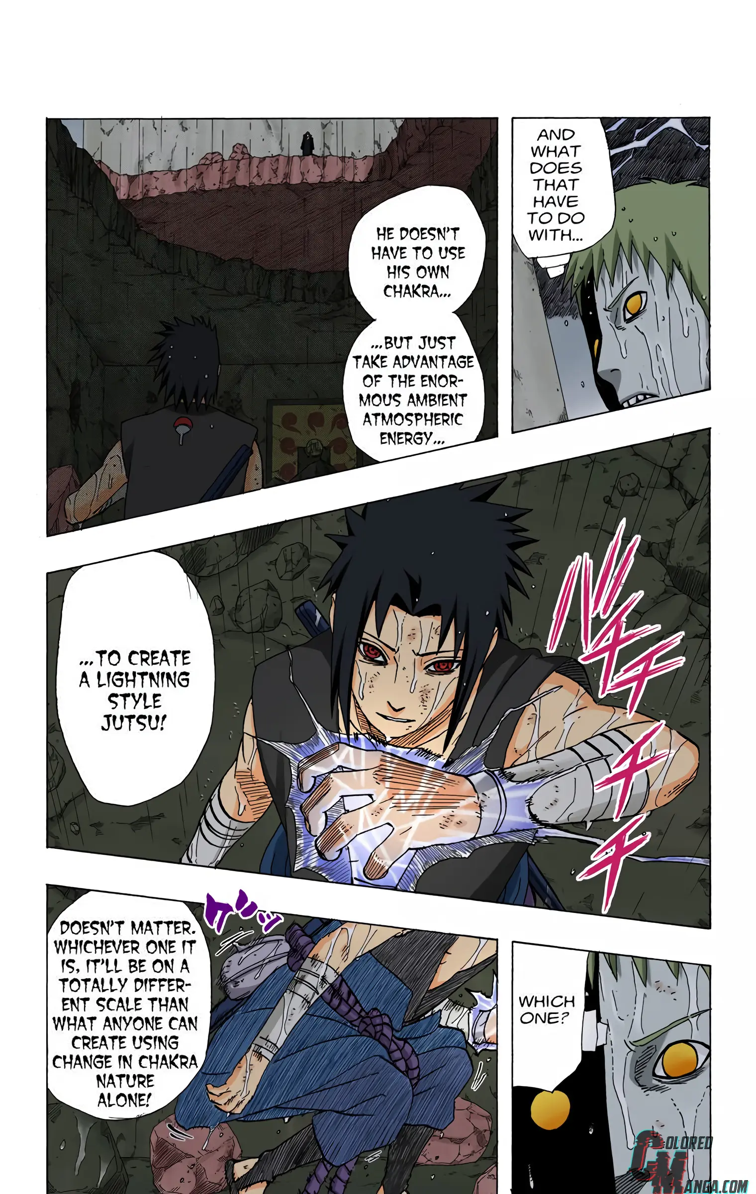 Naruto Colored Manga Online, chapter 391, page 4