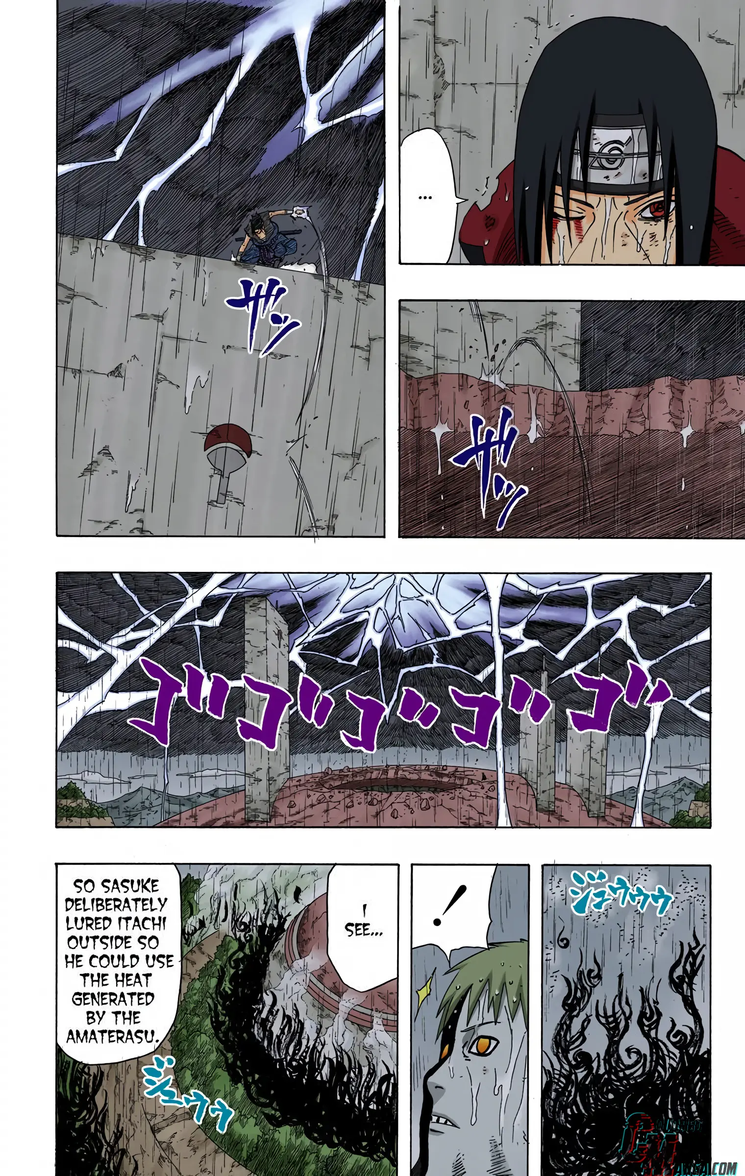 Naruto Colored Manga Online, chapter 391, page 5