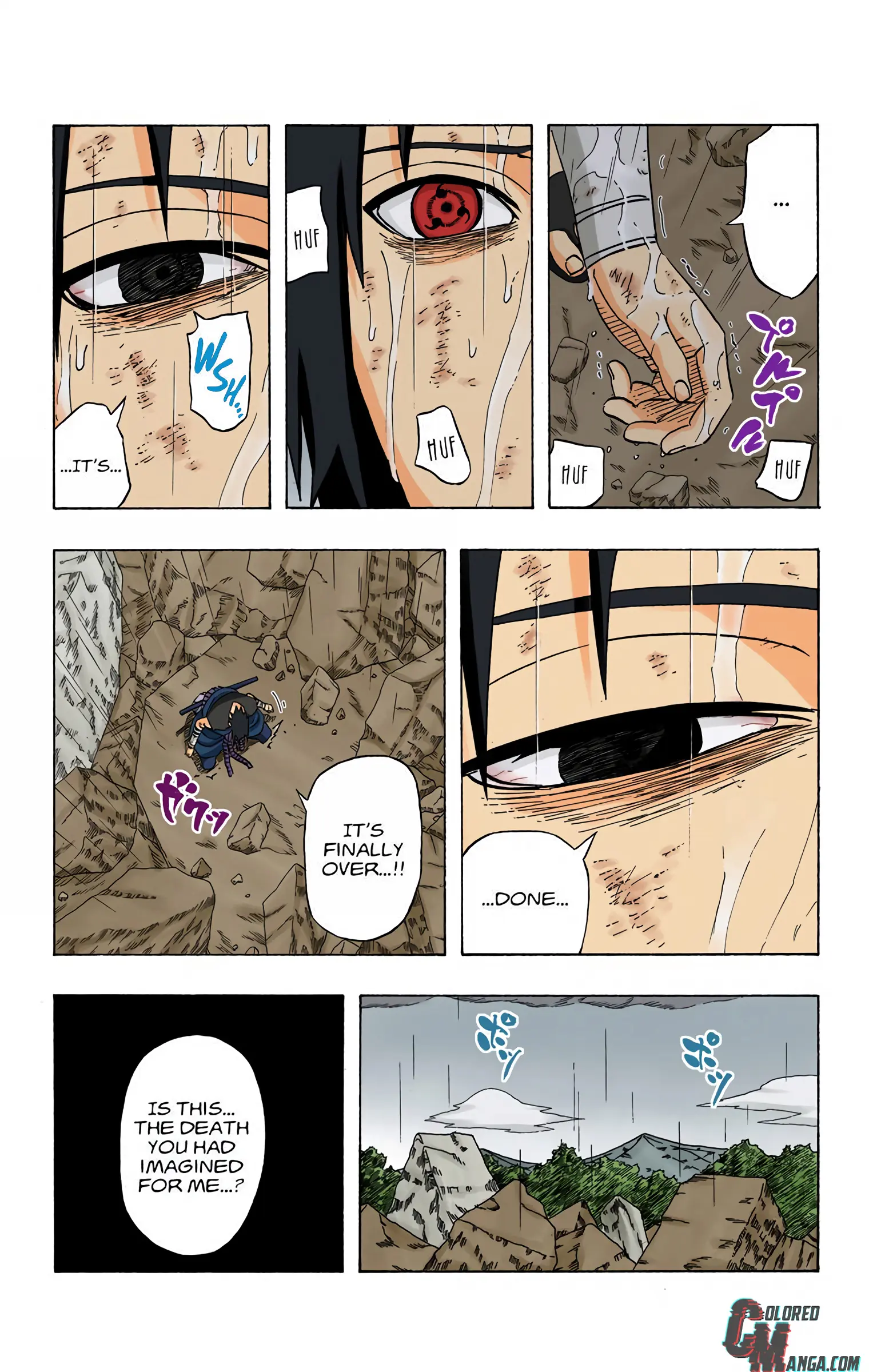 Naruto Colored Manga Online, chapter 391, page 12