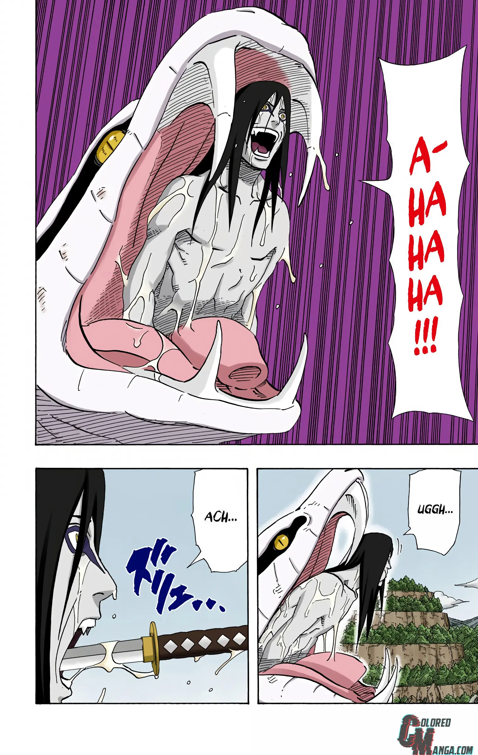 Naruto Colored Manga Online, chapter 392, page 12