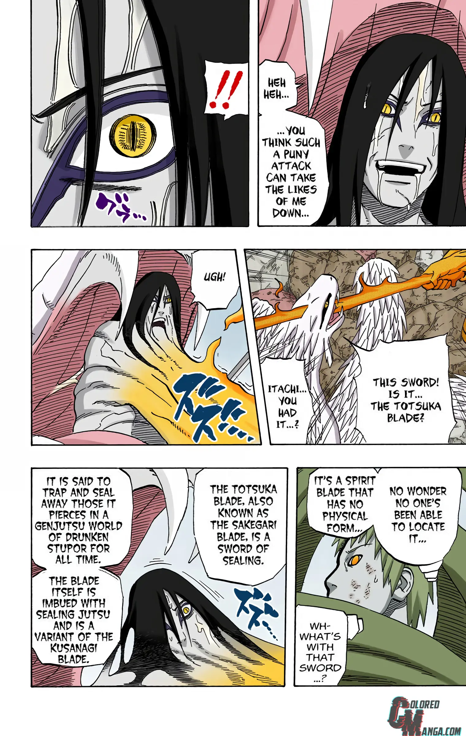 Naruto Colored Manga Online, chapter 392, page 14
