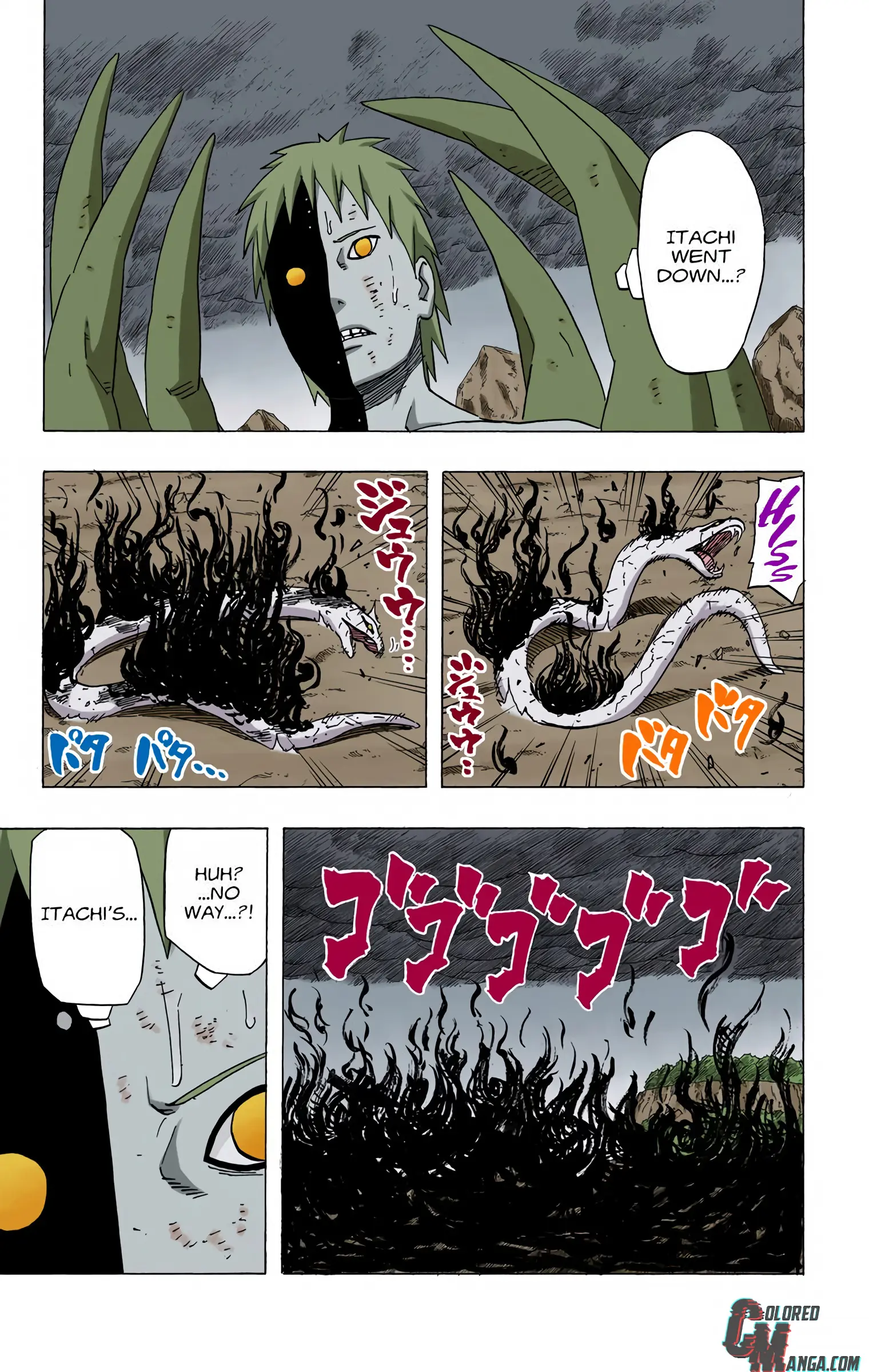 Naruto Colored Manga Online, chapter 394, page 3