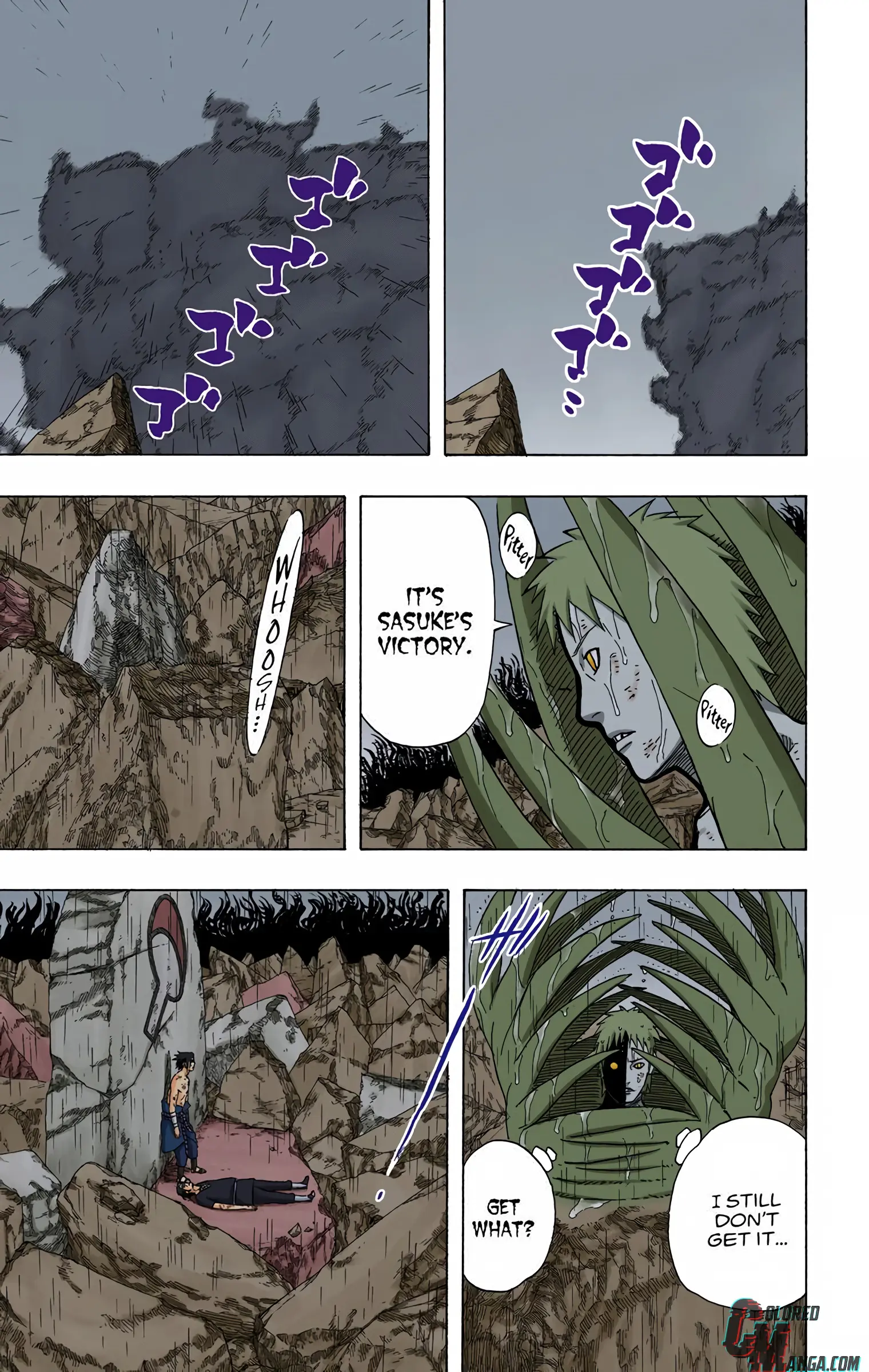 Naruto Colored Manga Online, chapter 394, page 5