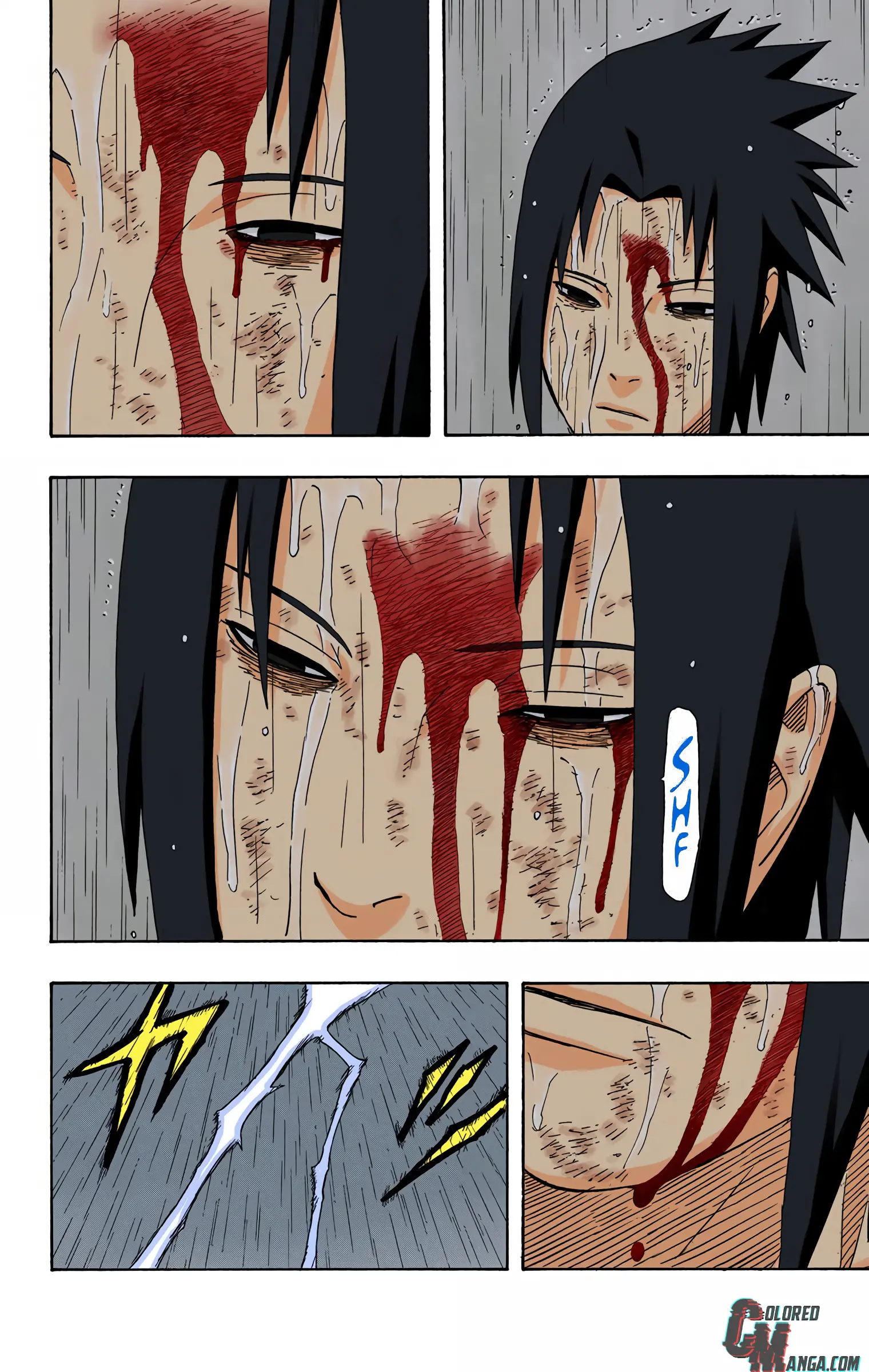 Naruto Colored Manga Online, chapter 394, page 8