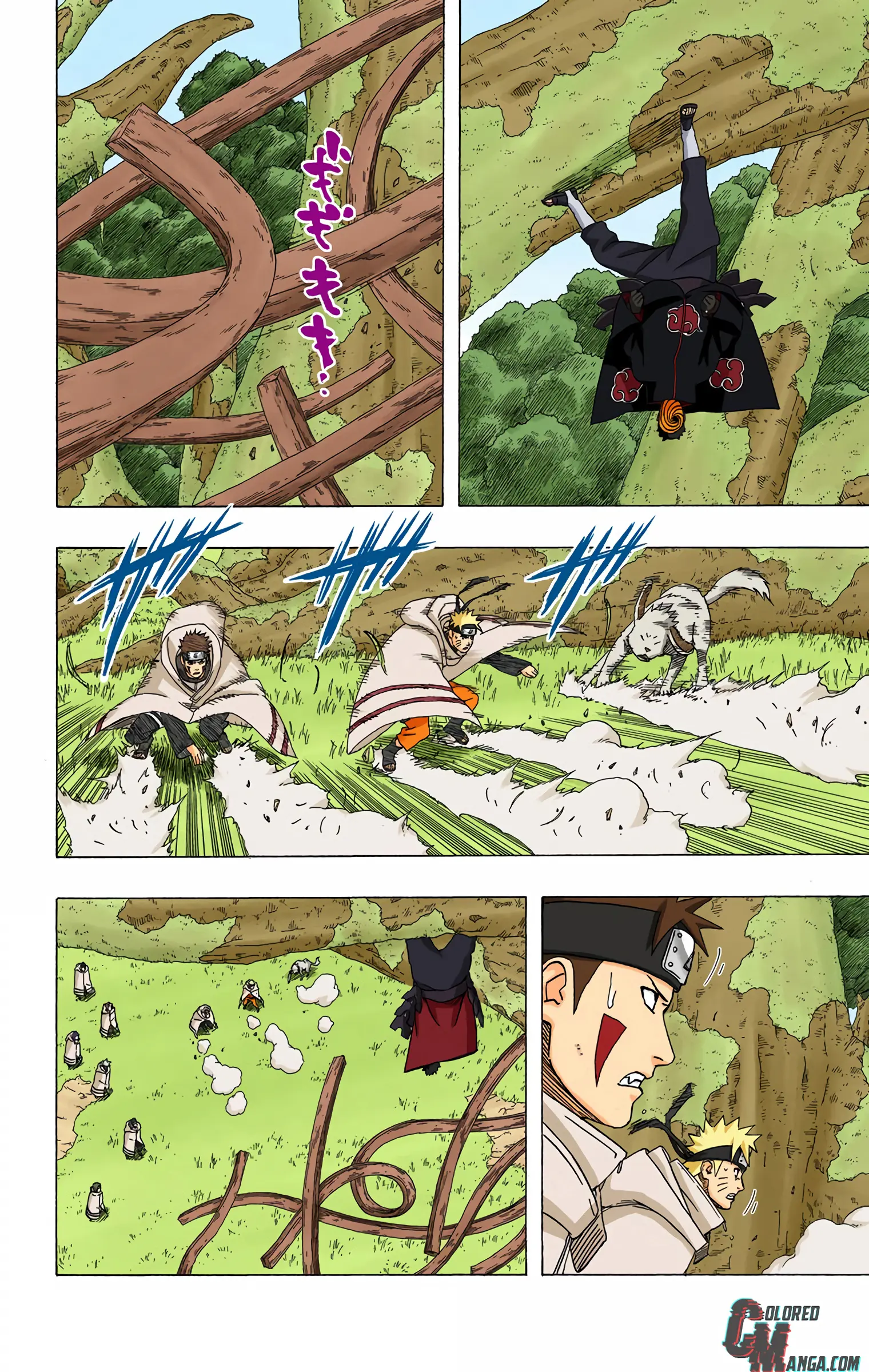 Naruto Colored Manga Online, chapter 394, page 12