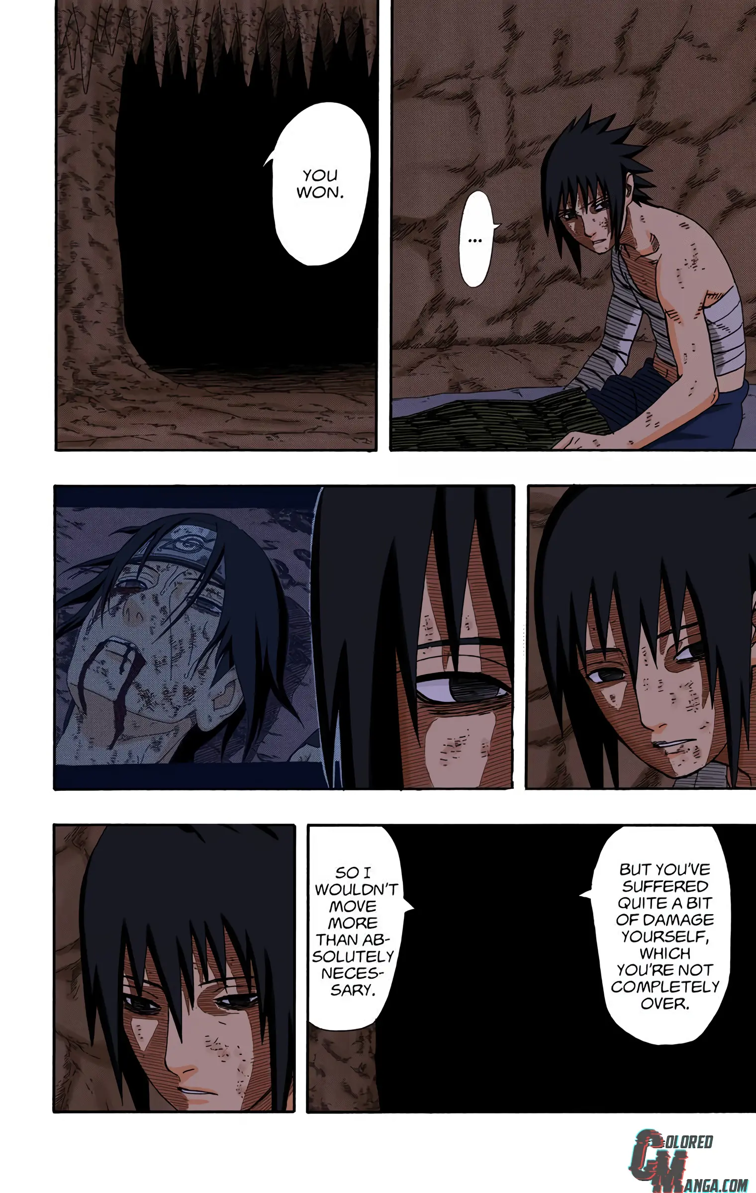 Naruto Colored Manga Online, chapter 396, page 14