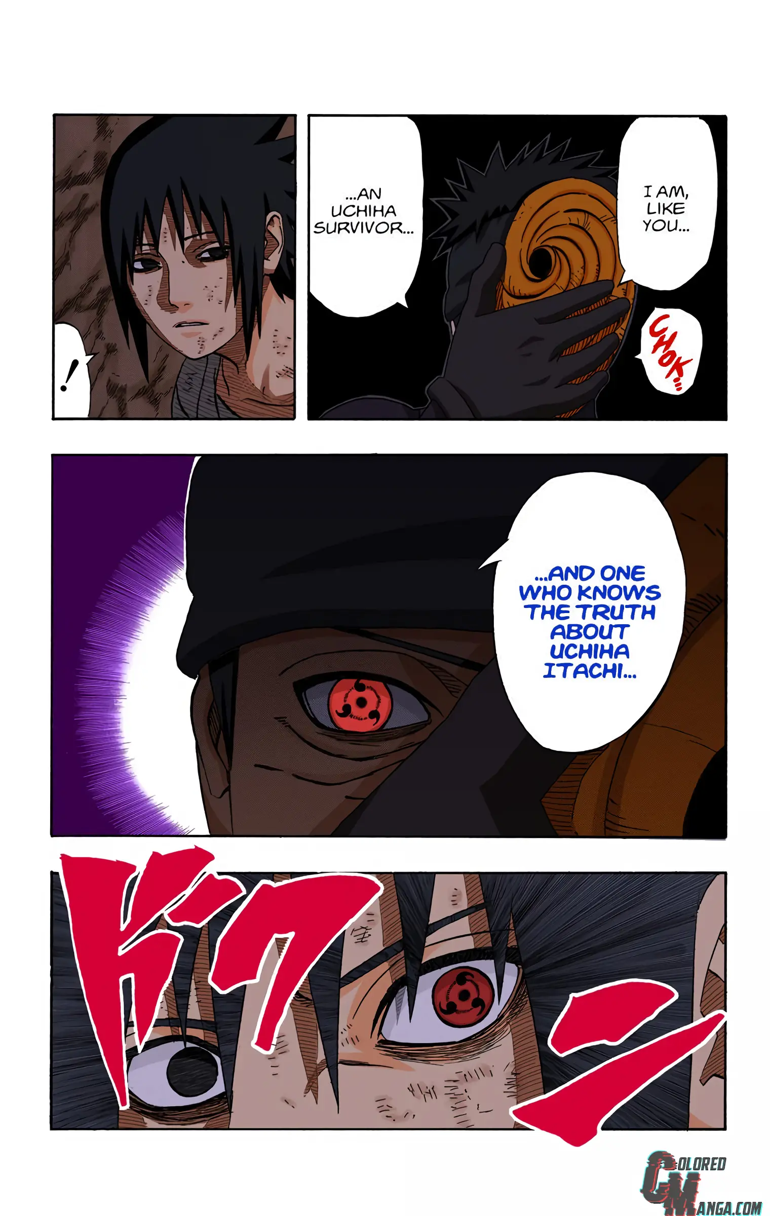 Naruto Colored Manga Online, chapter 396, page 17