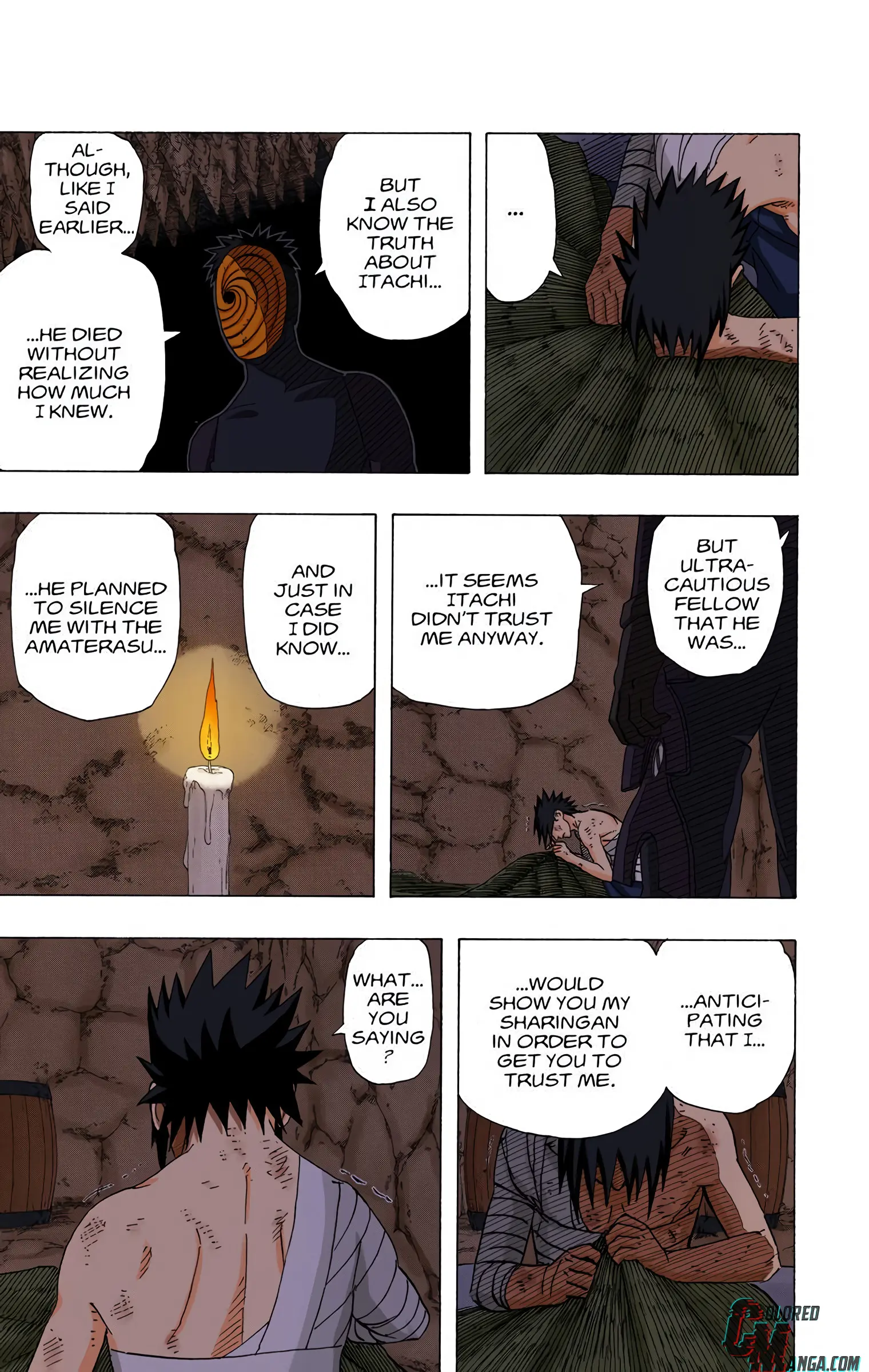 Naruto Colored Manga Online, chapter 398, page 5