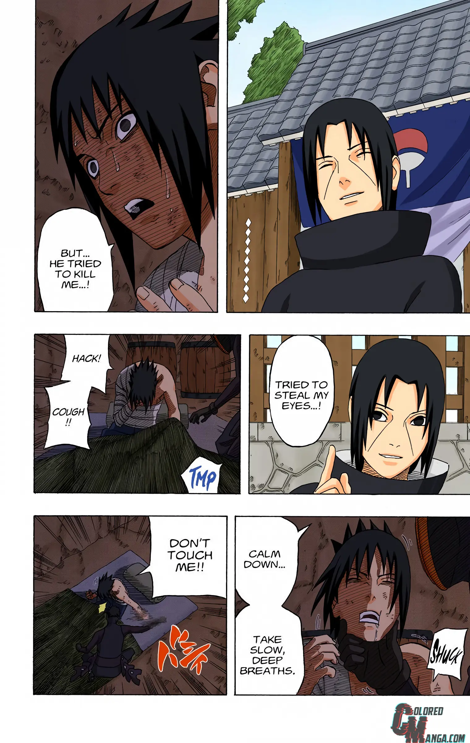 Naruto Colored Manga Online, chapter 398, page 8