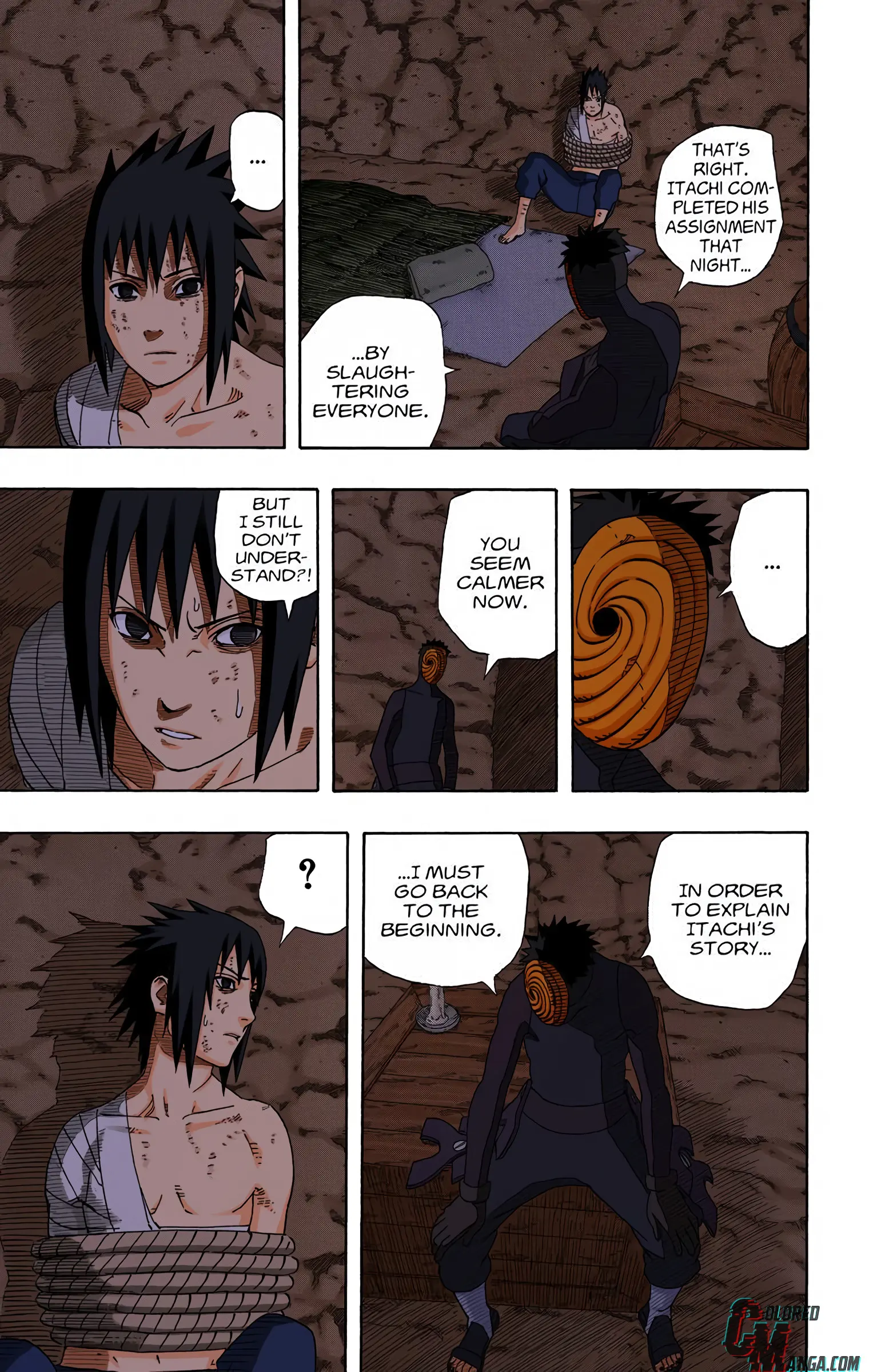 Naruto Colored Manga Online, chapter 398, page 13