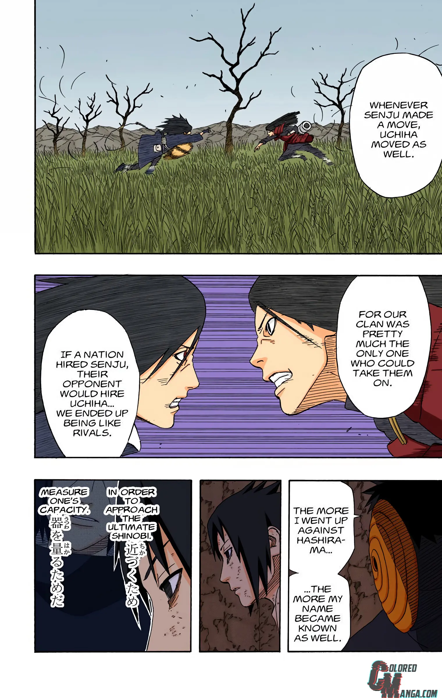 Naruto Colored Manga Online, chapter 399, page 2