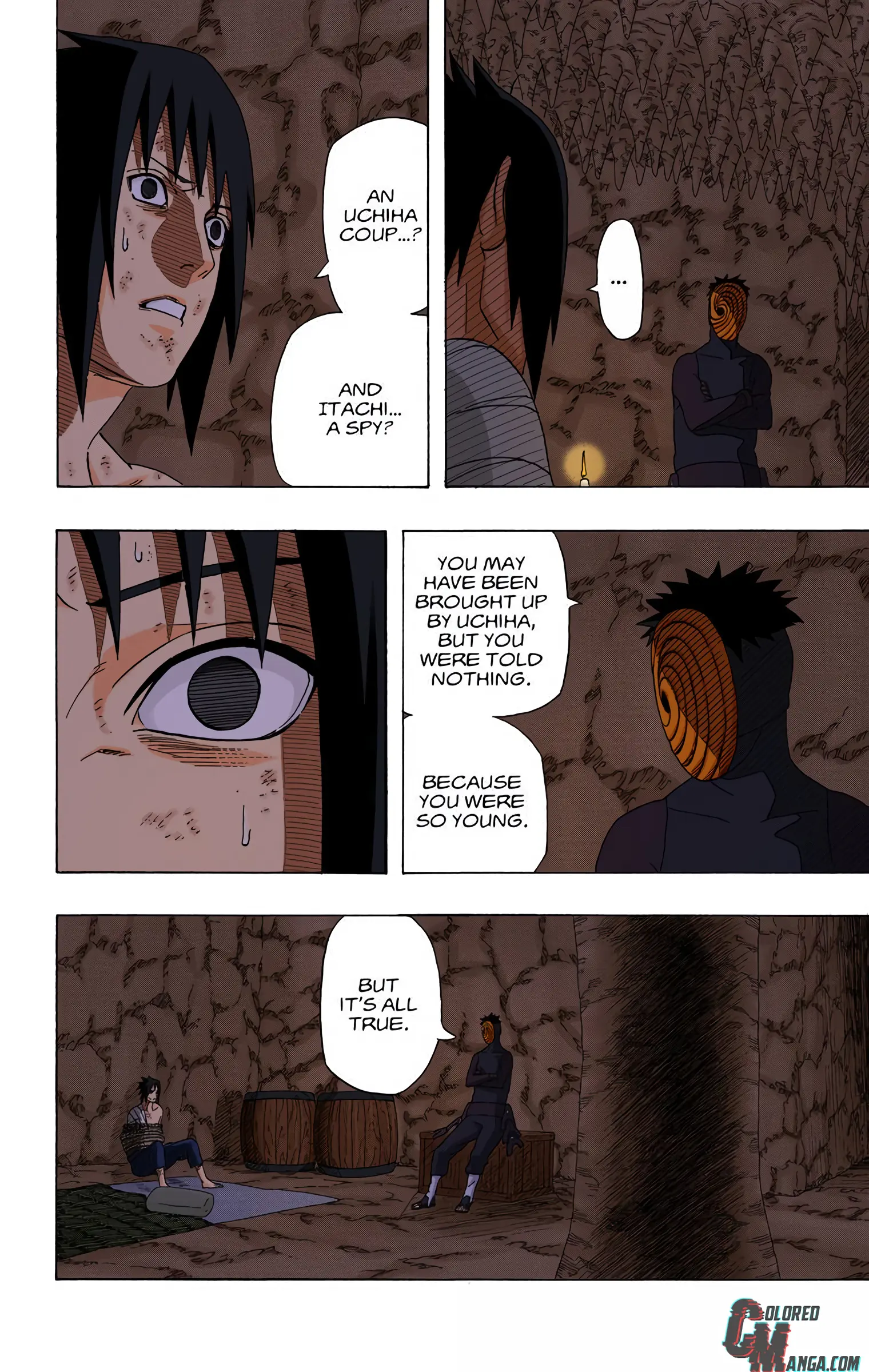 Naruto Colored Manga Online, chapter 400, page 2