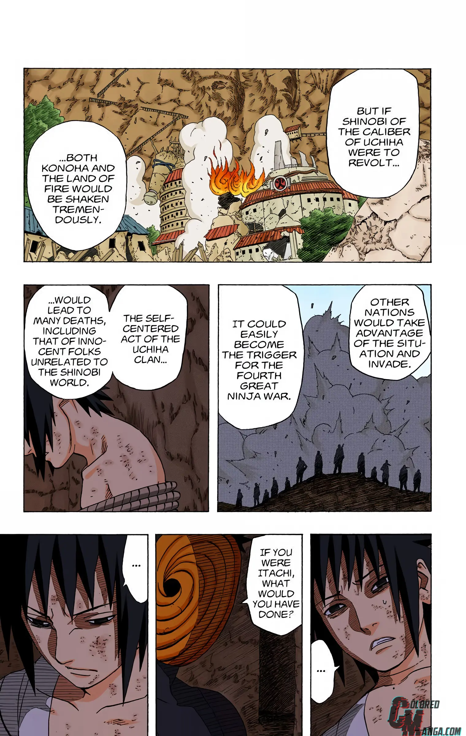 Naruto Colored Manga Online, chapter 400, page 7