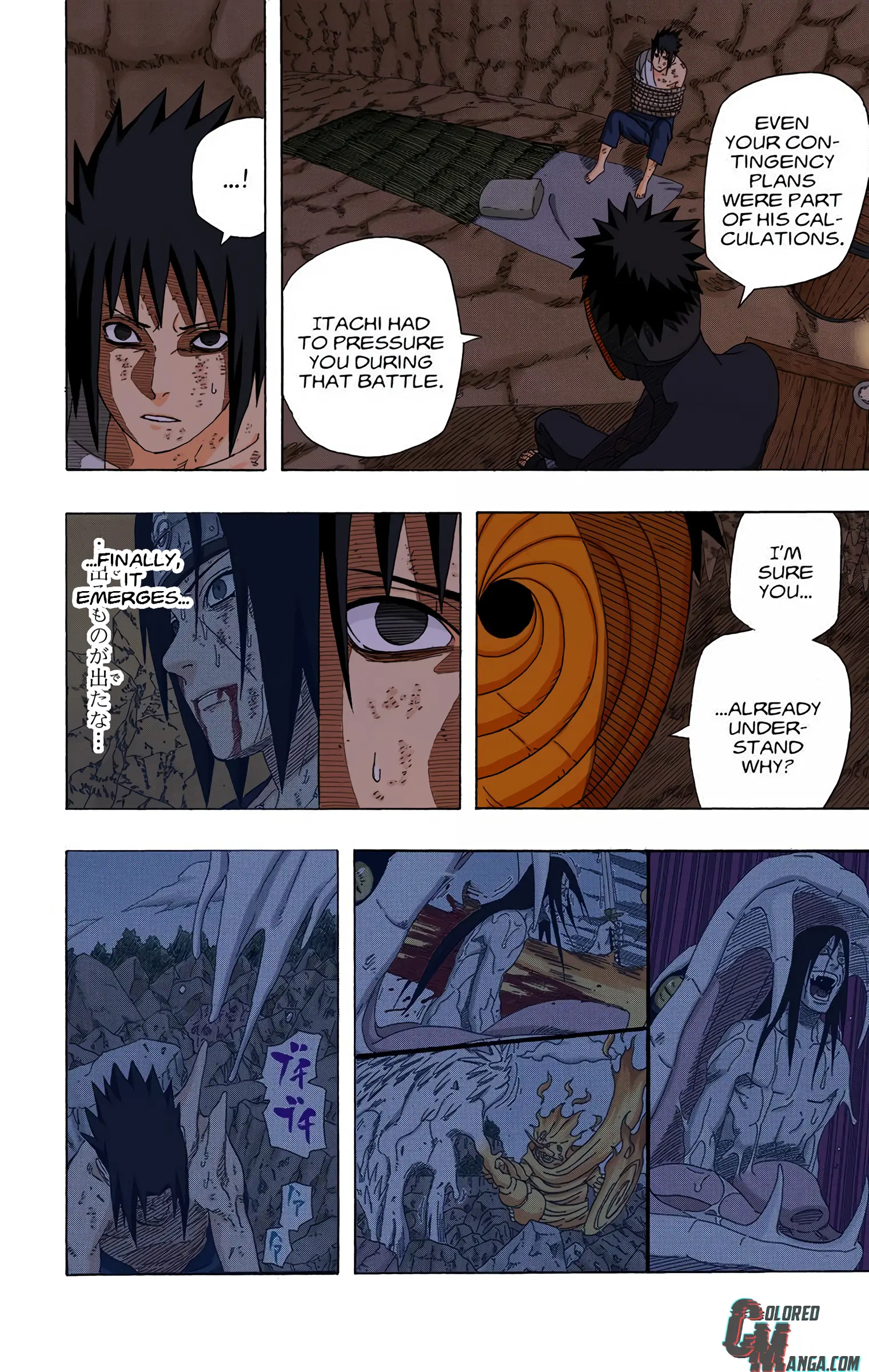 Naruto Colored Manga Online, chapter 401, page 2