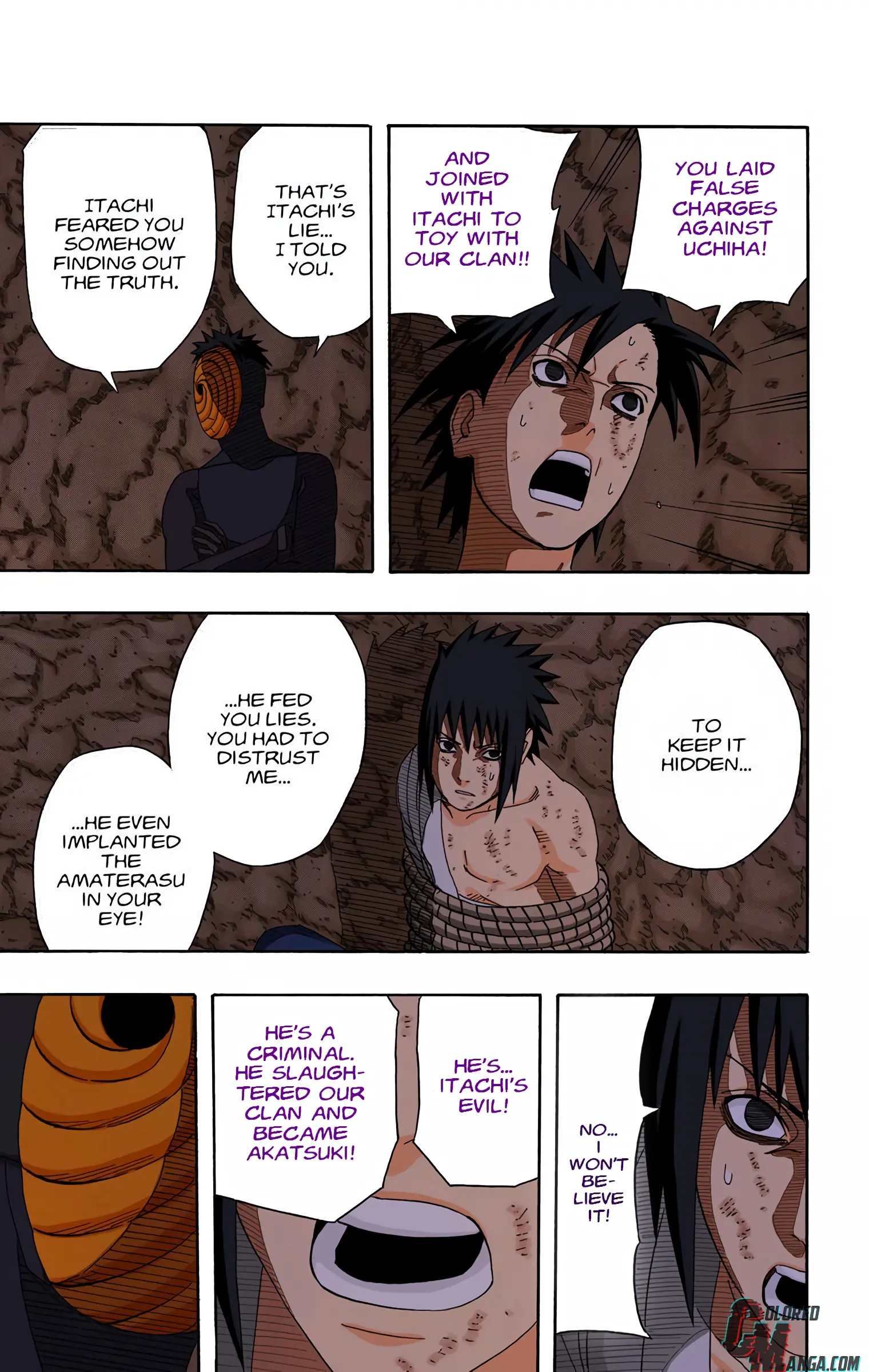 Naruto Colored Manga Online, chapter 401, page 5