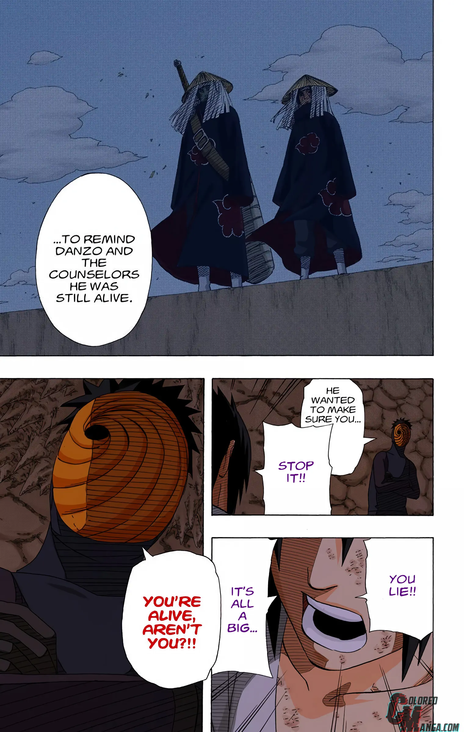 Naruto Colored Manga Online, chapter 401, page 7