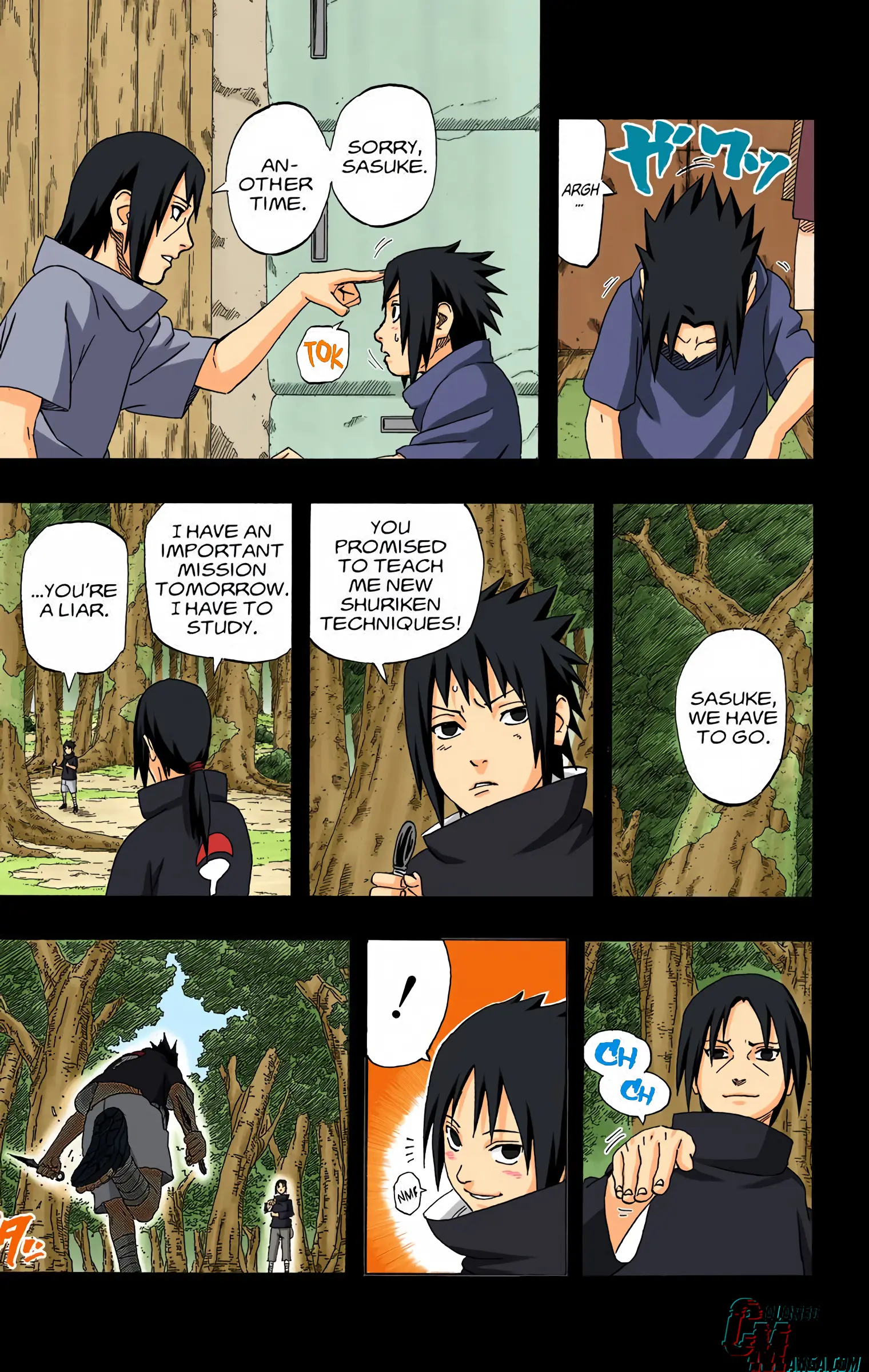 Naruto Colored Manga Online, chapter 402, page 5