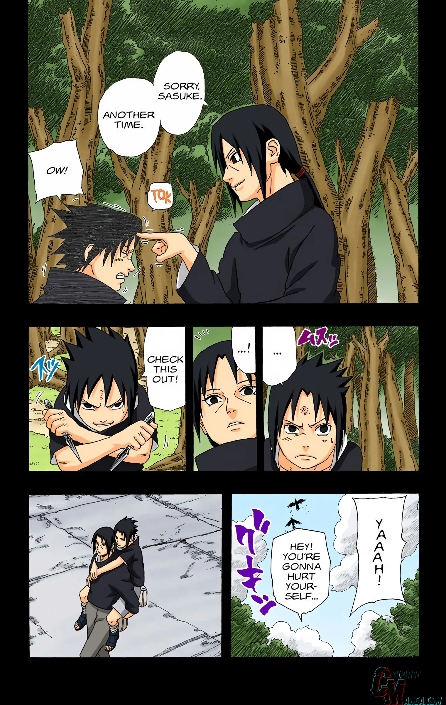 Naruto Colored Manga Online, chapter 402, page 6
