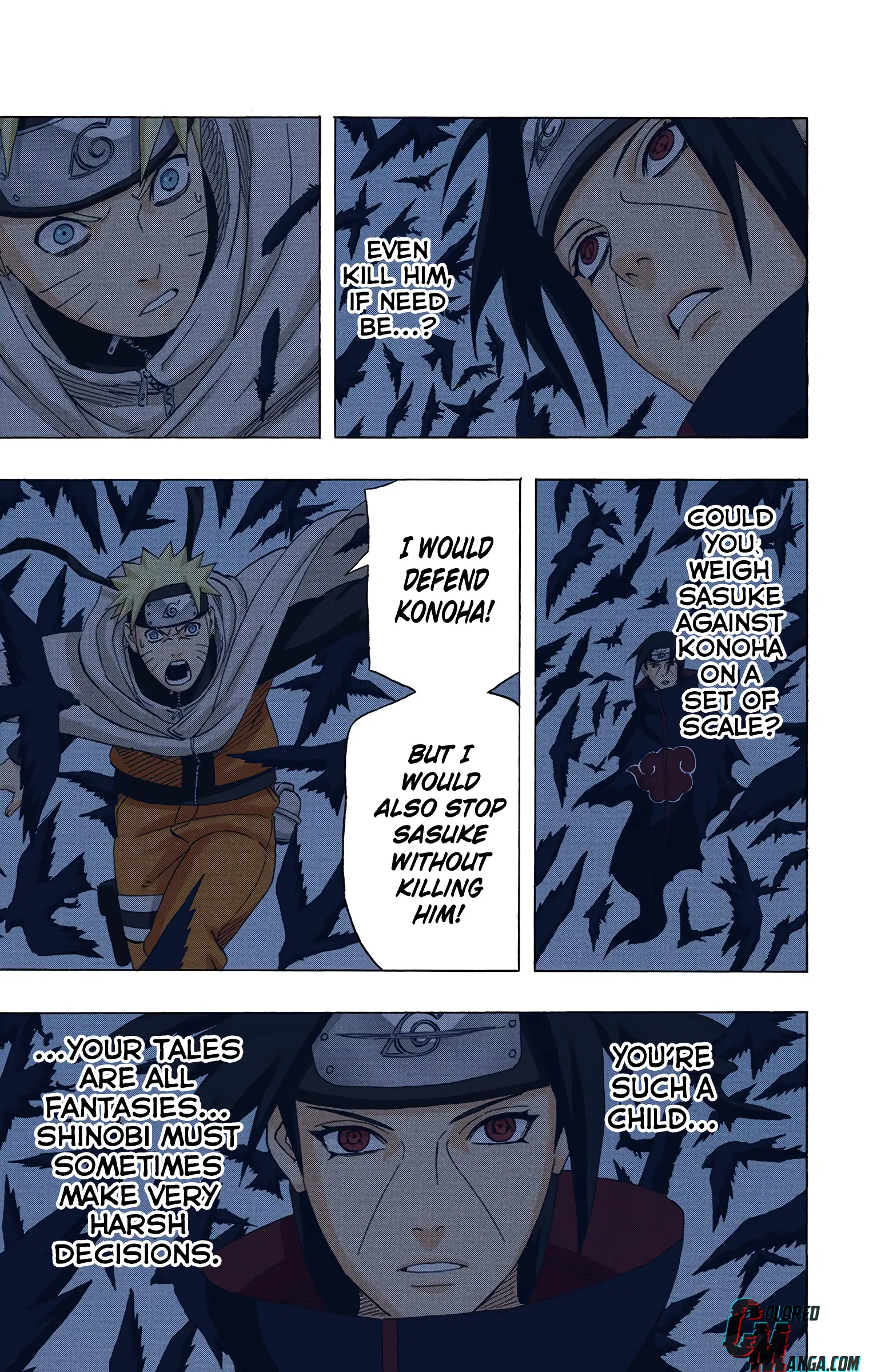 Naruto Colored Manga Online, chapter 403, page 10